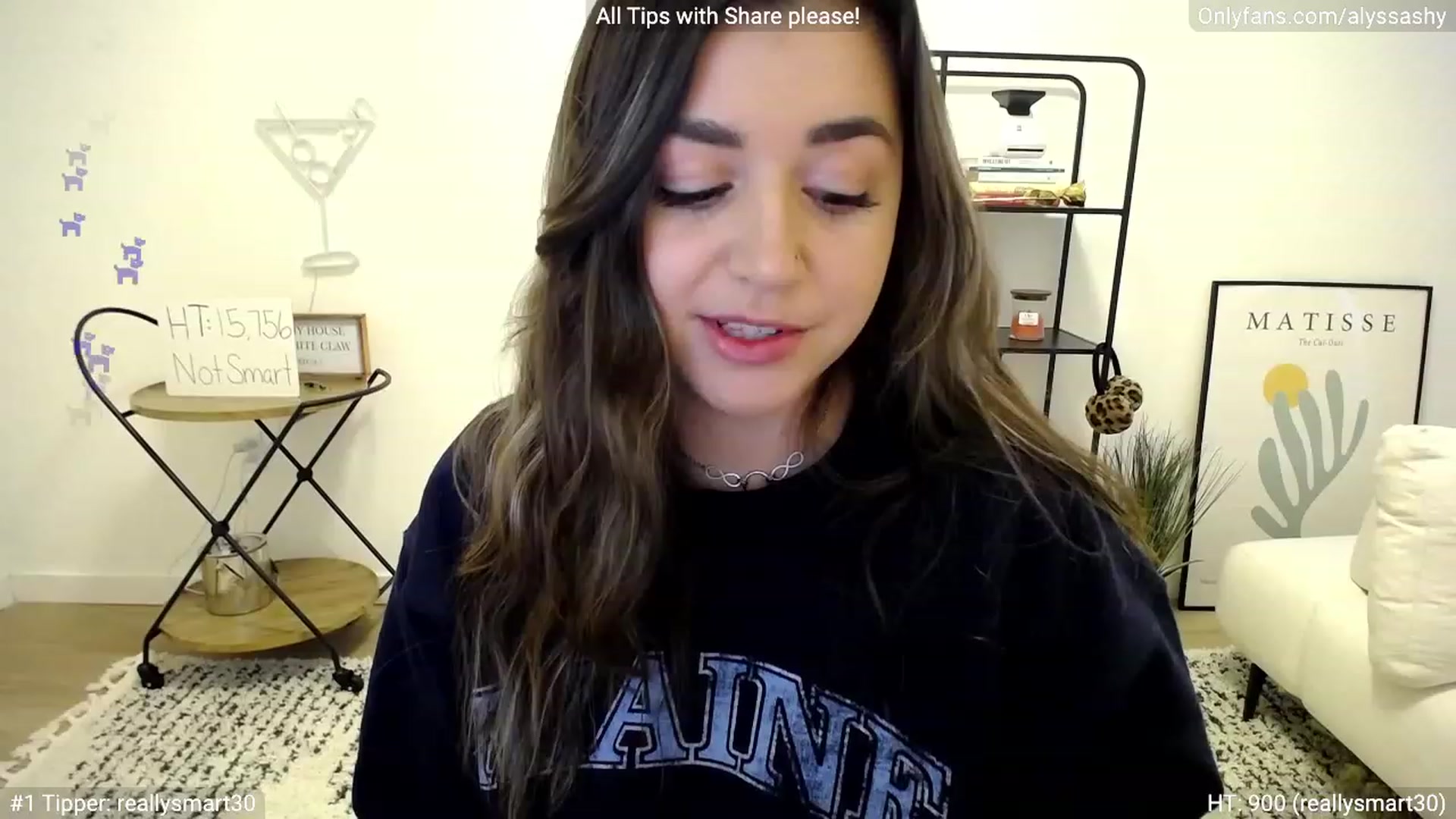 Gallery image thumbnail from AlyssaShy's myfreecams stream on, 01/18/2023, 23:15 image 2 of 20