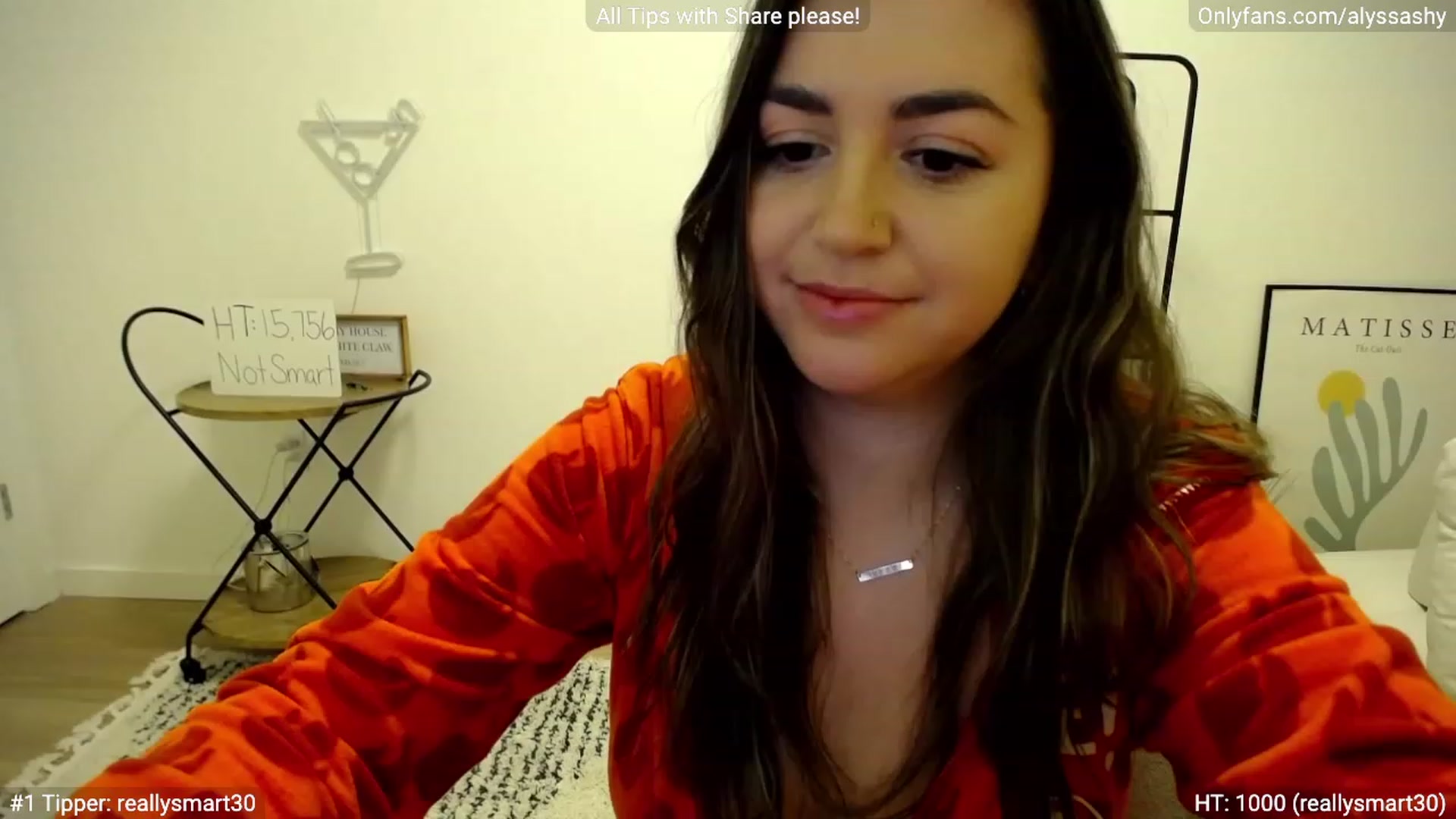 Gallery image thumbnail from AlyssaShy's myfreecams stream on, 01/20/2023, 23:53 image 4 of 20