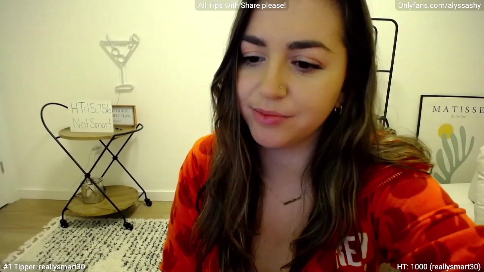 Gallery image thumbnail from AlyssaShy's myfreecams stream on, 01/20/2023, 23:53 image 2 of 20
