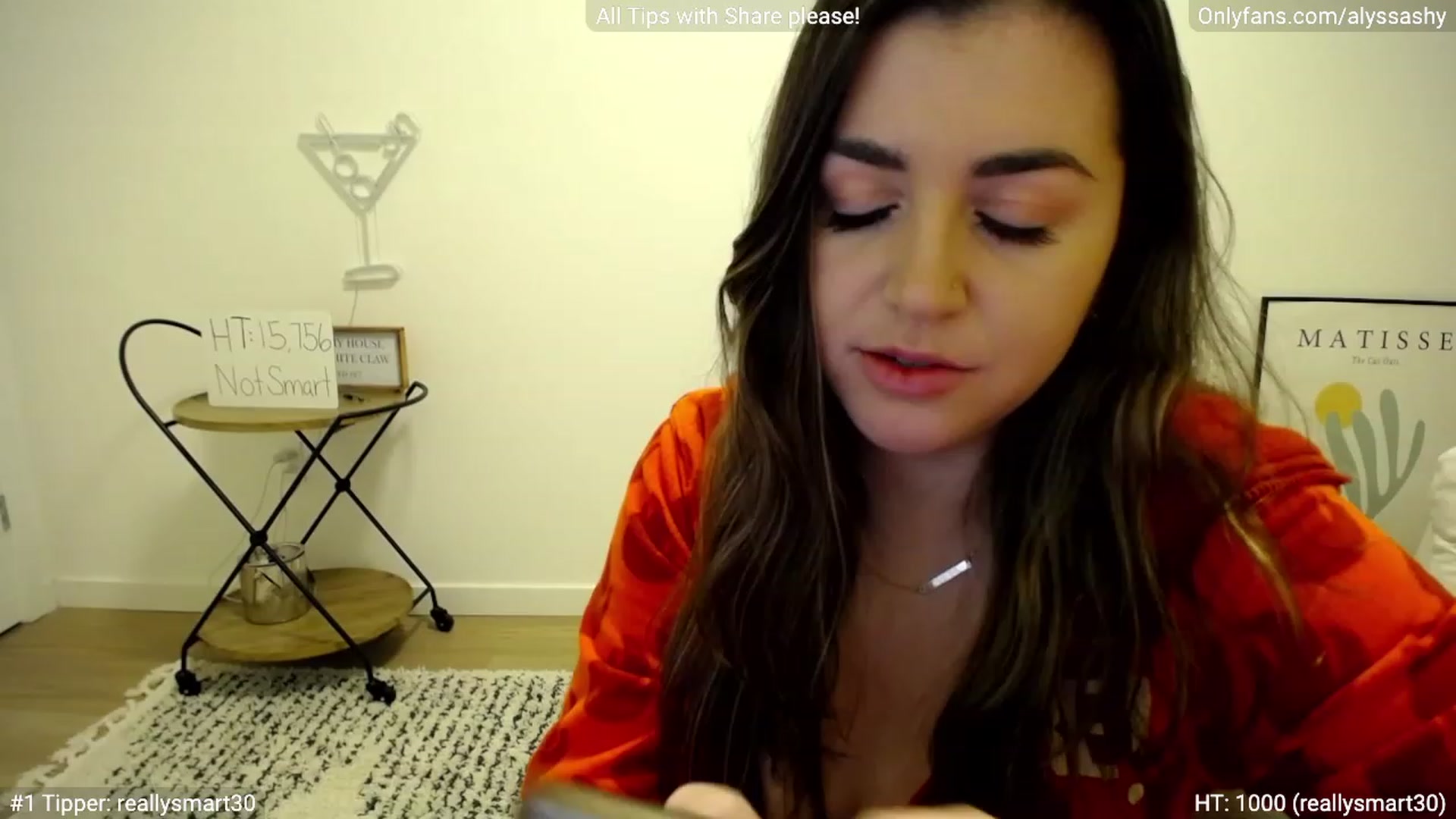 Gallery image thumbnail from AlyssaShy's myfreecams stream on, 01/20/2023, 23:53 image 20 of 20