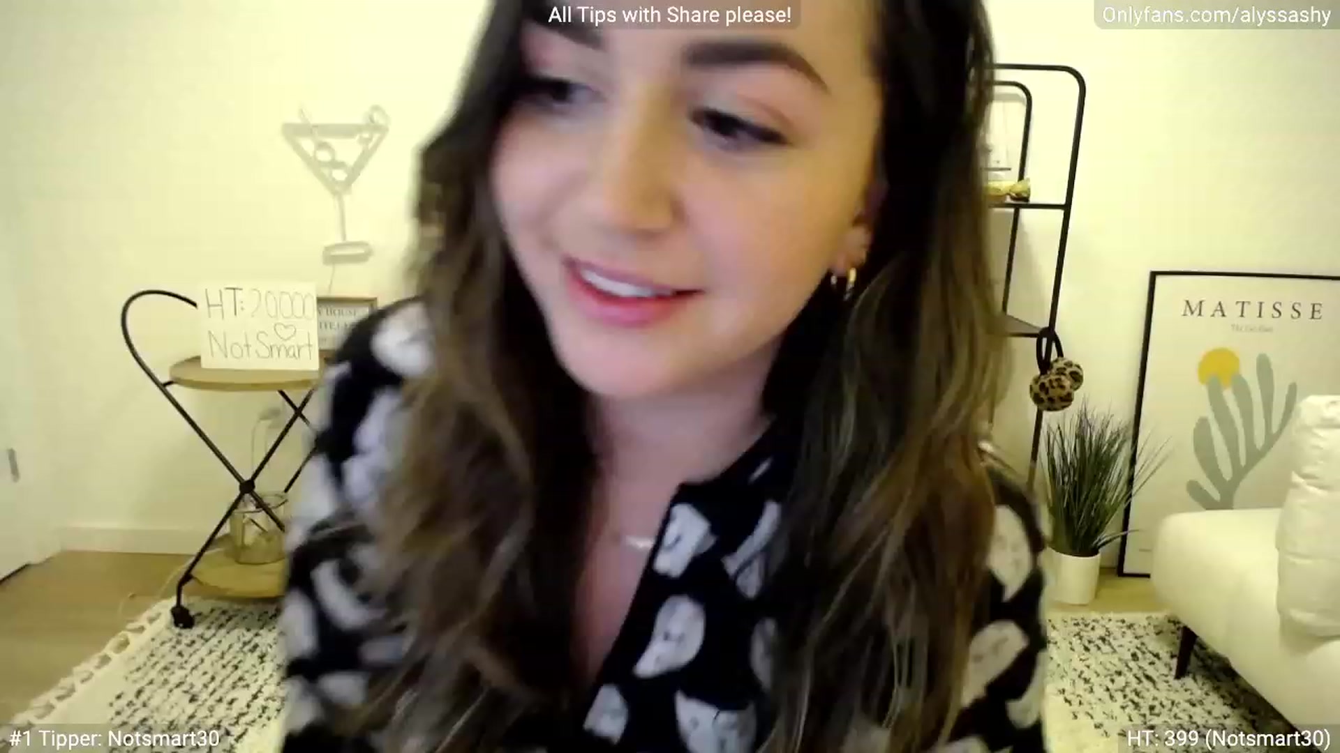 Gallery image thumbnail from AlyssaShy's myfreecams stream on, 01/28/2023, 03:54 image 6 of 20
