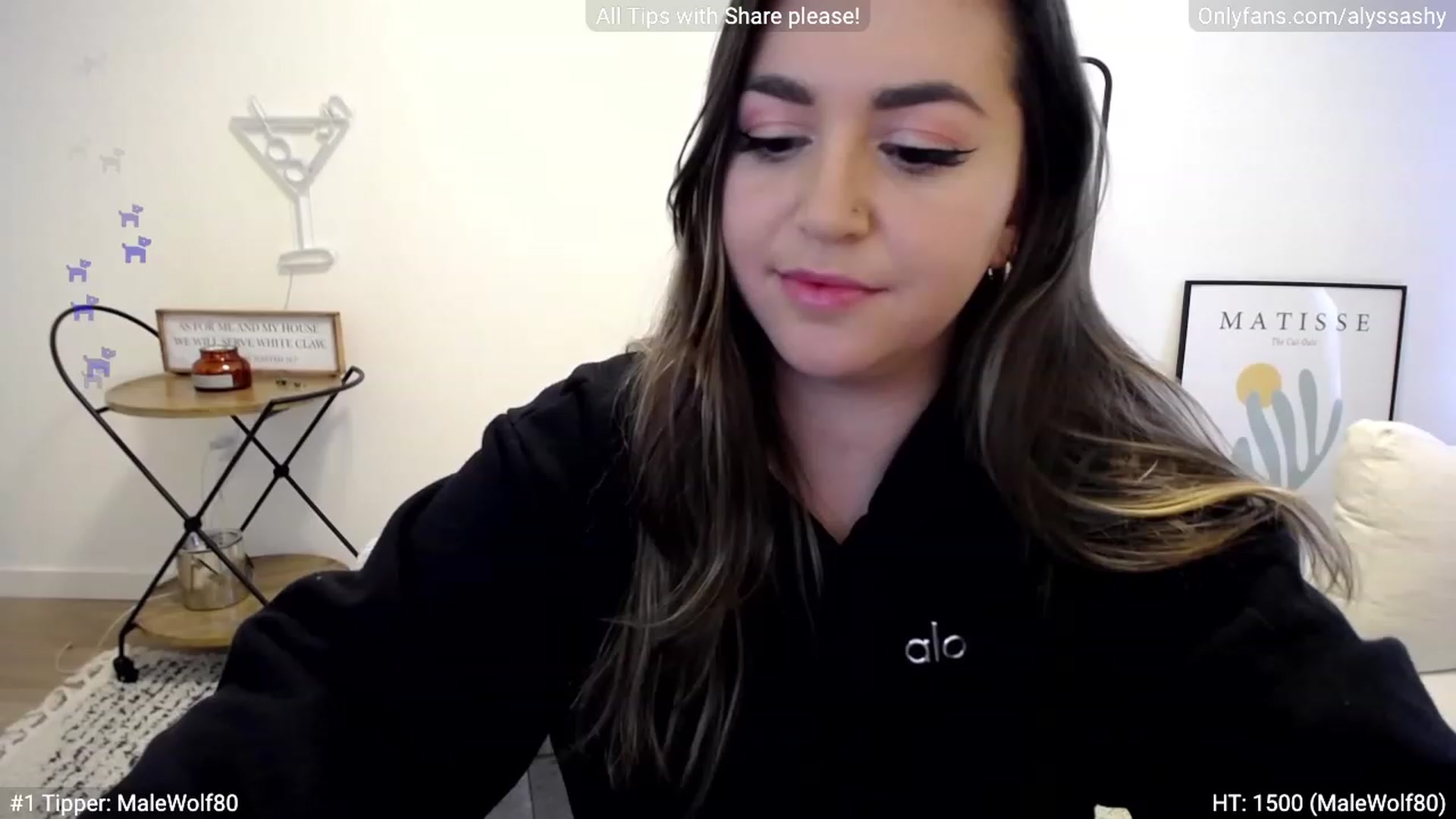 Gallery image thumbnail from AlyssaShy's myfreecams stream on, 02/02/2023, 21:08 image 12 of 20