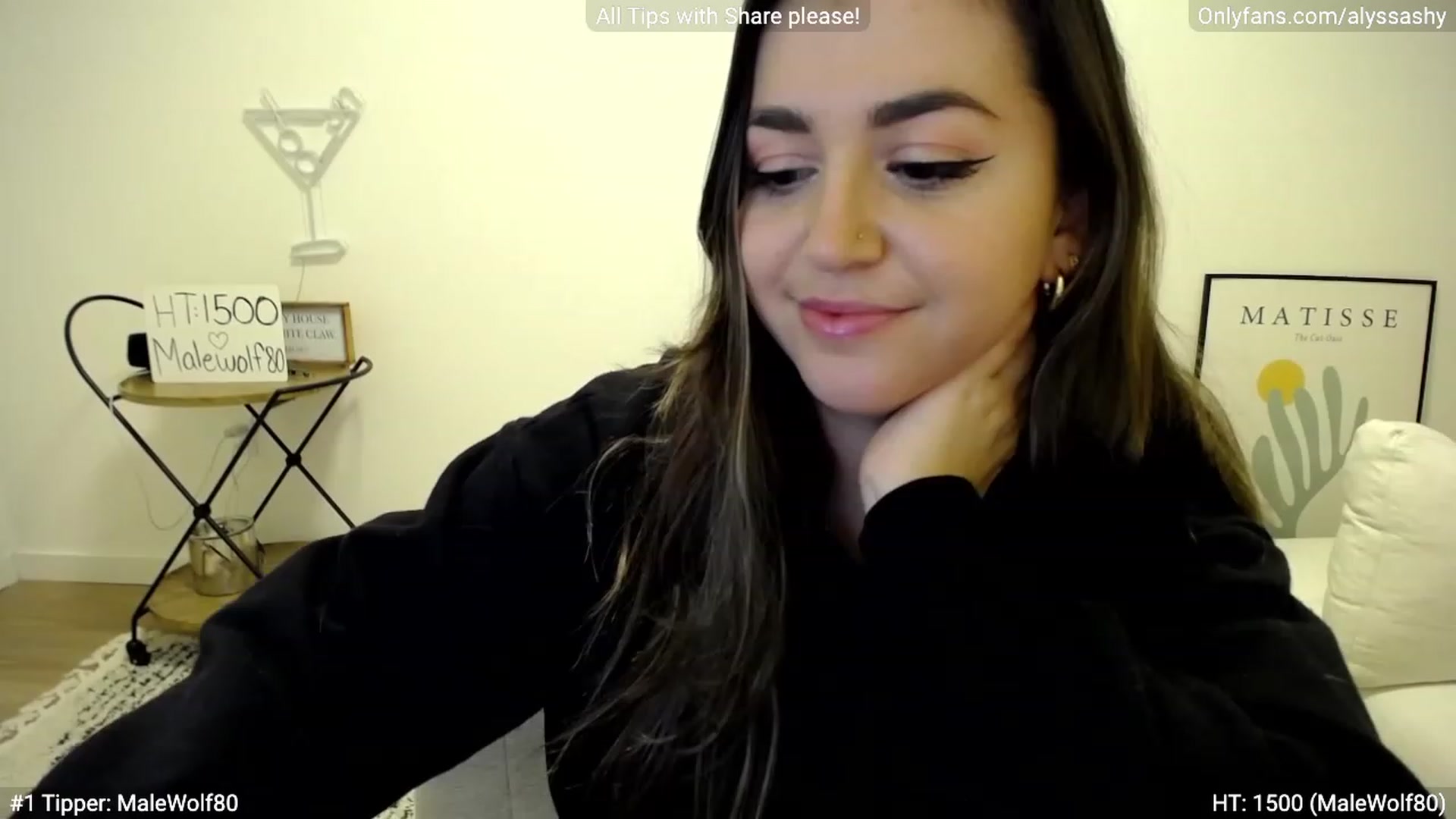 Gallery image thumbnail from AlyssaShy's myfreecams stream on, 02/02/2023, 23:28 image 19 of 20