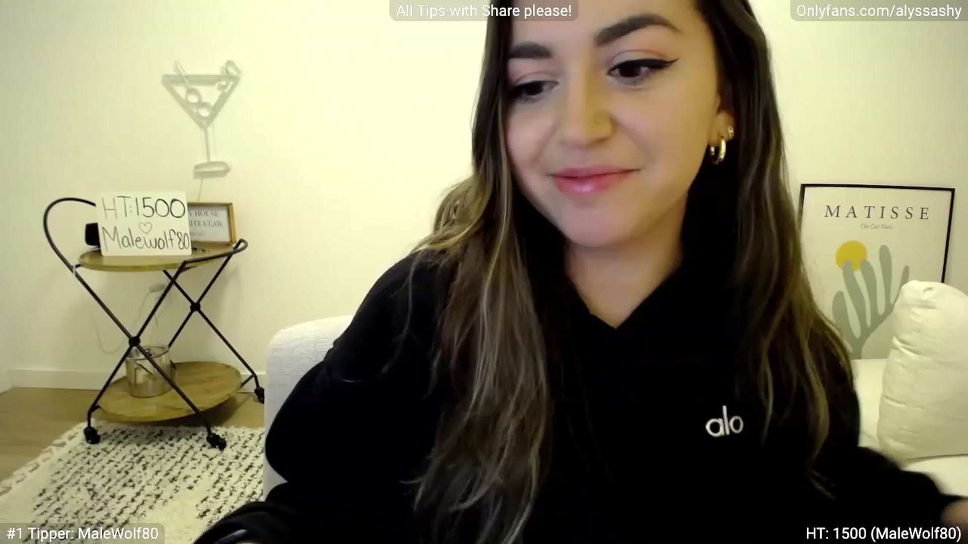 Gallery image thumbnail from AlyssaShy's myfreecams stream on, 02/02/2023, 23:28 image 7 of 20