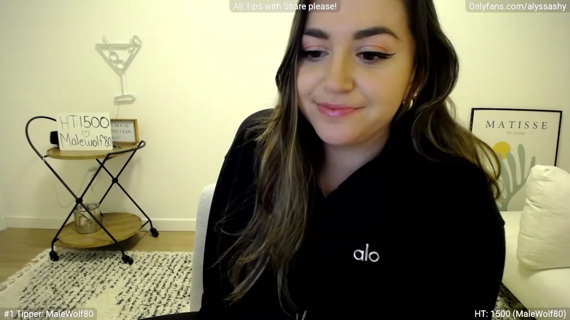 Gallery image thumbnail from AlyssaShy's myfreecams stream on, 02/02/2023, 23:28 image 12 of 20