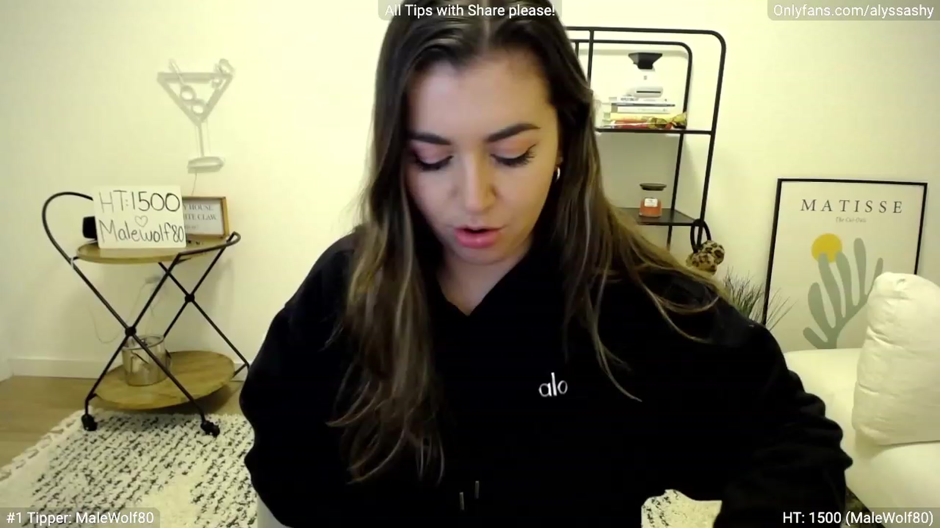 Gallery image thumbnail from AlyssaShy's myfreecams stream on, 02/02/2023, 23:28 image 6 of 20