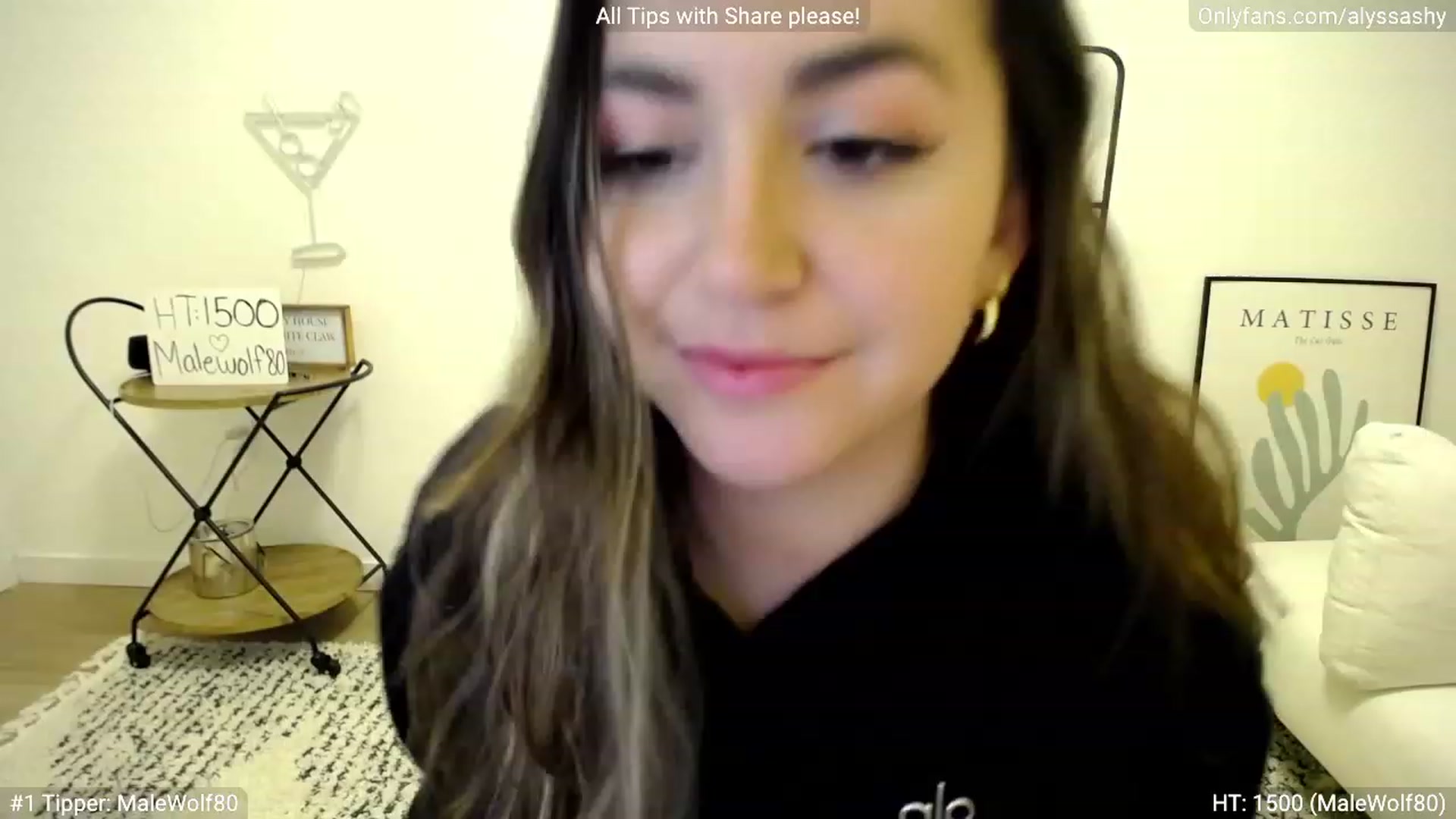 Gallery image thumbnail from AlyssaShy's myfreecams stream on, 02/02/2023, 23:28 image 3 of 20