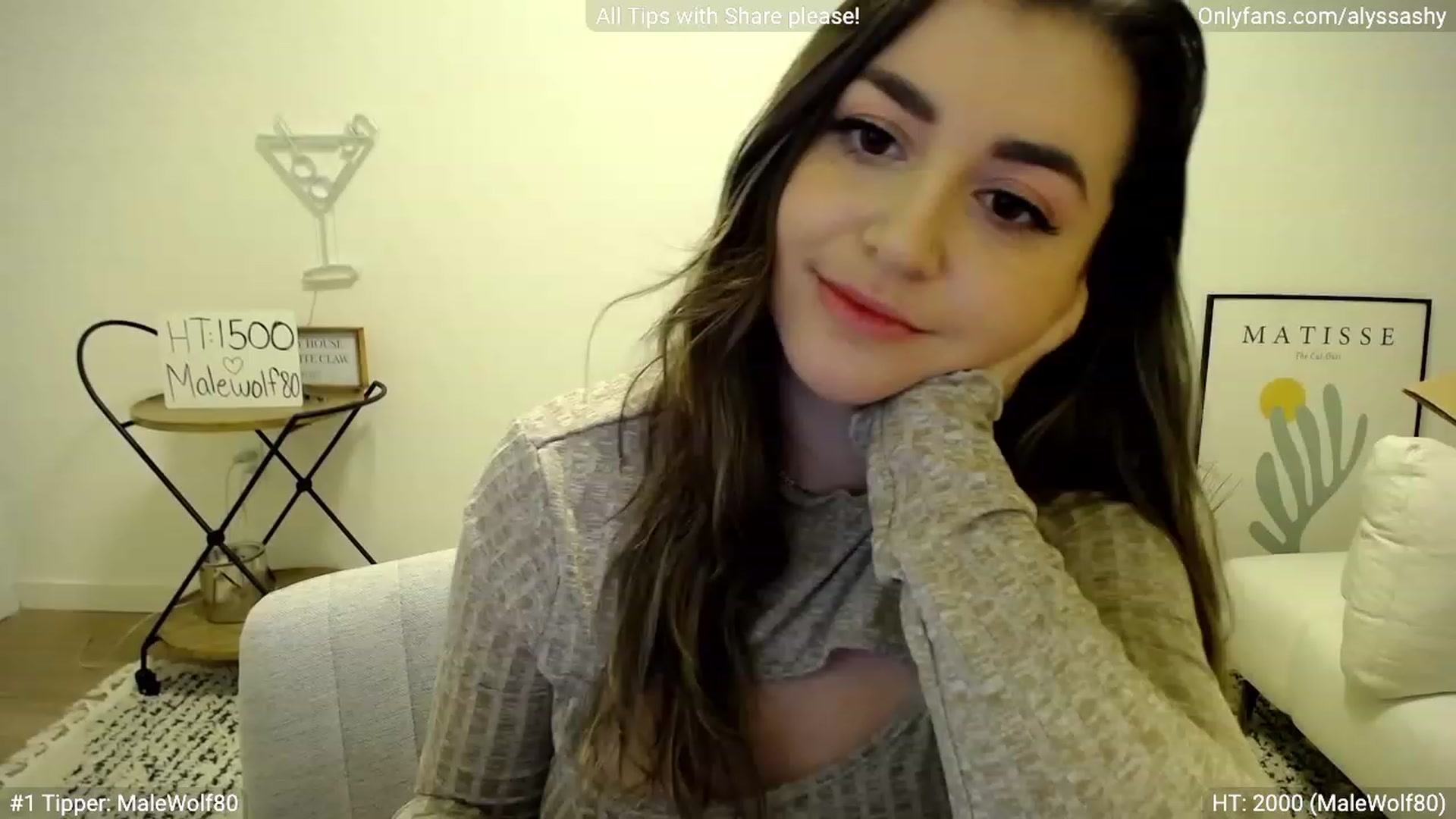 Gallery image thumbnail from AlyssaShy's myfreecams stream on, 02/06/2023, 23:45 image 7 of 20