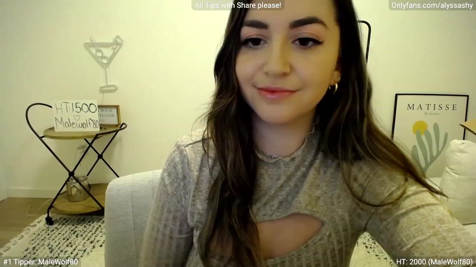 Gallery image thumbnail from AlyssaShy's myfreecams stream on, 02/06/2023, 23:45 image 10 of 20