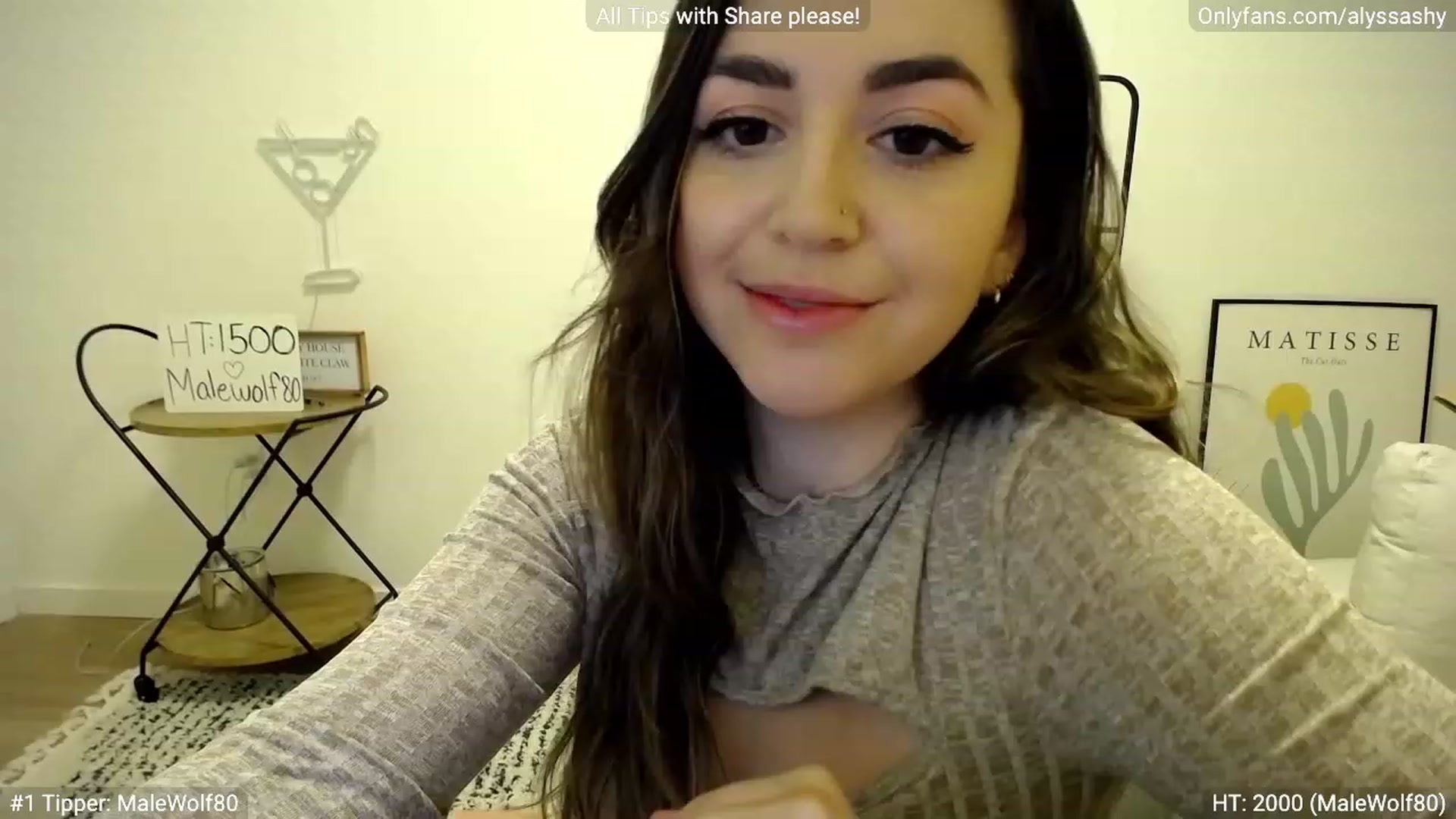 Gallery image thumbnail from AlyssaShy's myfreecams stream on, 02/06/2023, 23:45 image 18 of 20