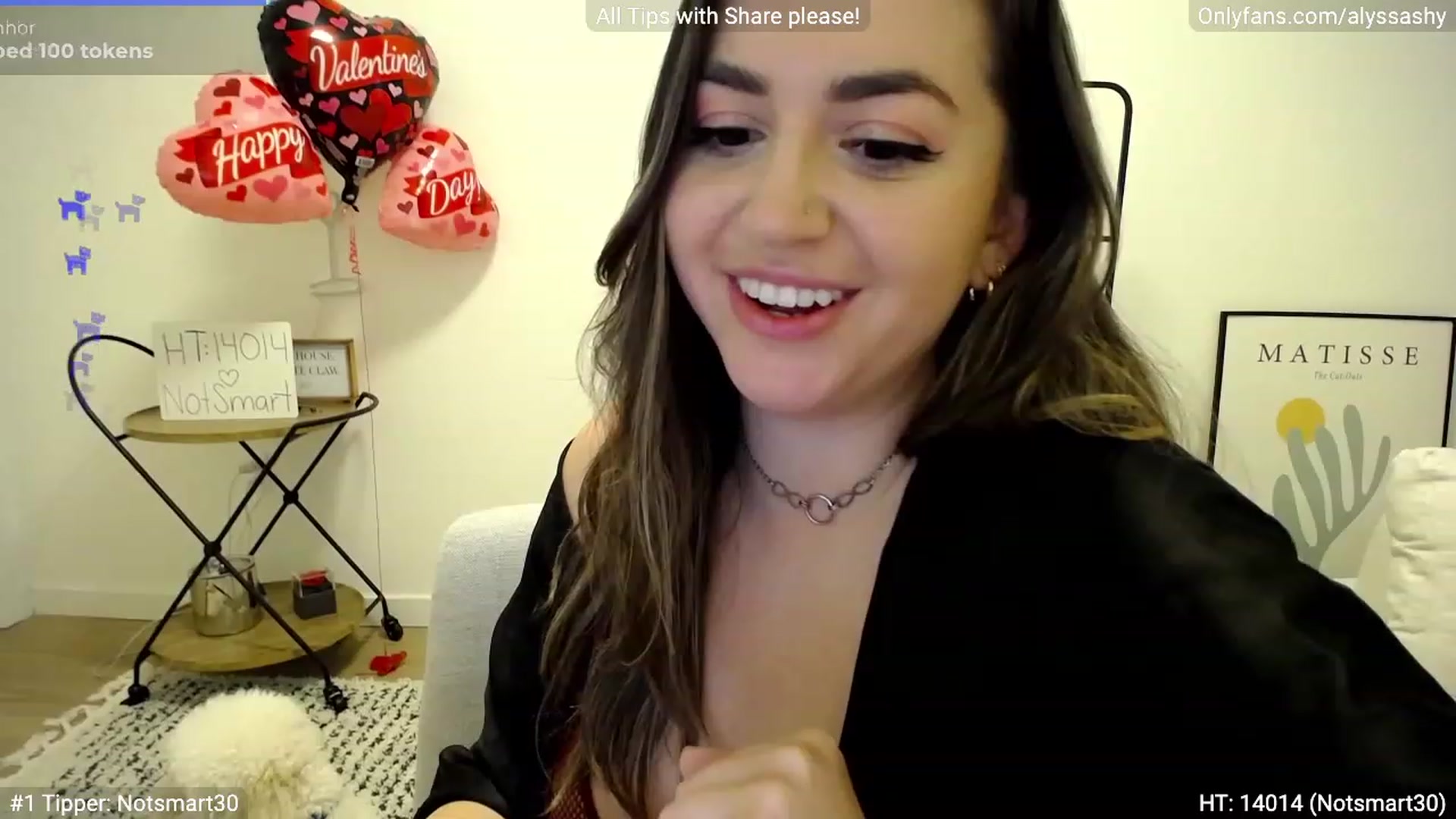 Gallery image thumbnail from AlyssaShy's myfreecams stream on, 02/14/2023, 22:27 image 20 of 20