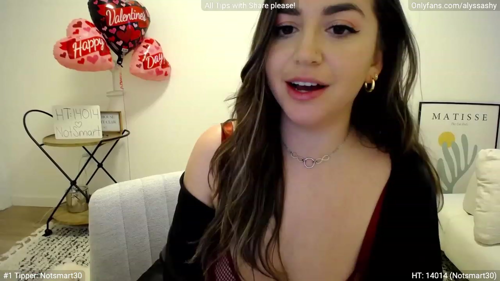 Gallery image thumbnail from AlyssaShy's myfreecams stream on, 02/14/2023, 22:27 image 15 of 20