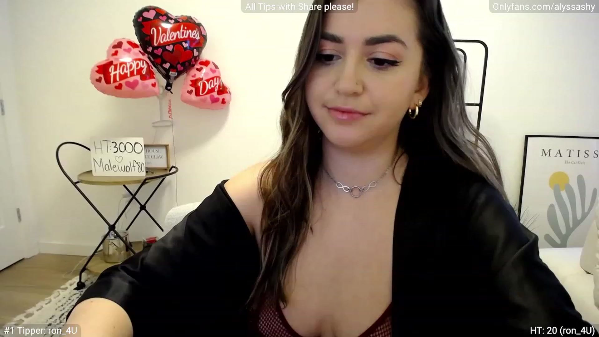 Gallery image thumbnail from AlyssaShy's myfreecams stream on, 02/14/2023, 22:27 image 2 of 20
