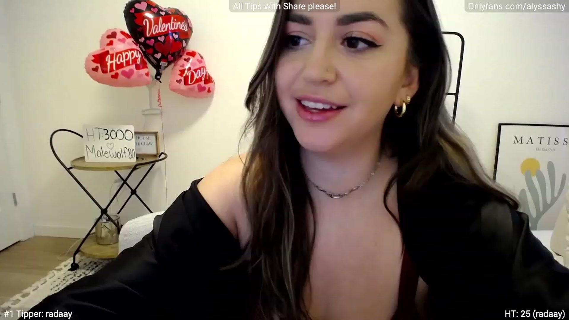 Gallery image thumbnail from AlyssaShy's myfreecams stream on, 02/14/2023, 22:27 image 4 of 20