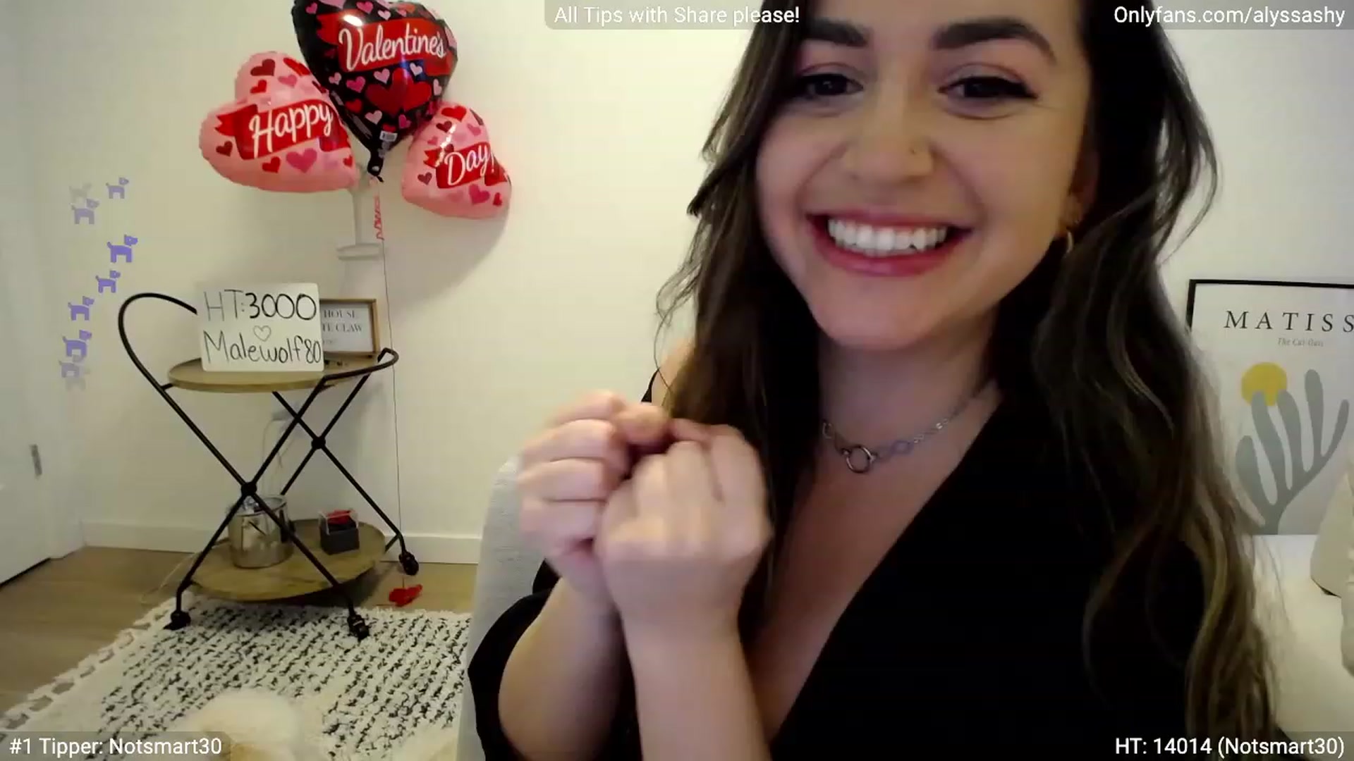 Gallery image thumbnail from AlyssaShy's myfreecams stream on, 02/14/2023, 22:27 image 5 of 20