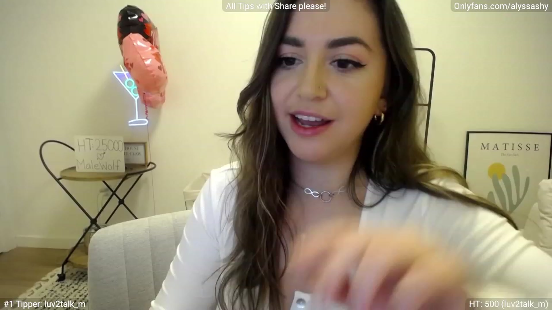 Gallery image thumbnail from AlyssaShy's myfreecams stream on, 02/18/2023, 24:08 image 9 of 20