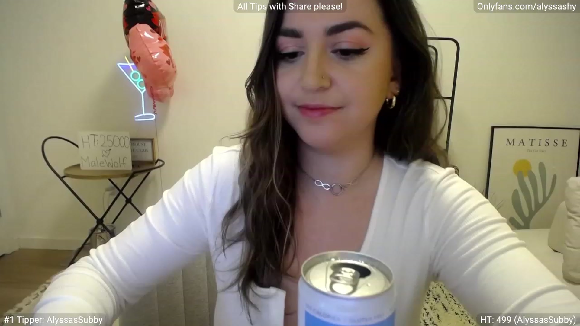 Gallery image thumbnail from AlyssaShy's myfreecams stream on, 02/18/2023, 24:08 image 2 of 20