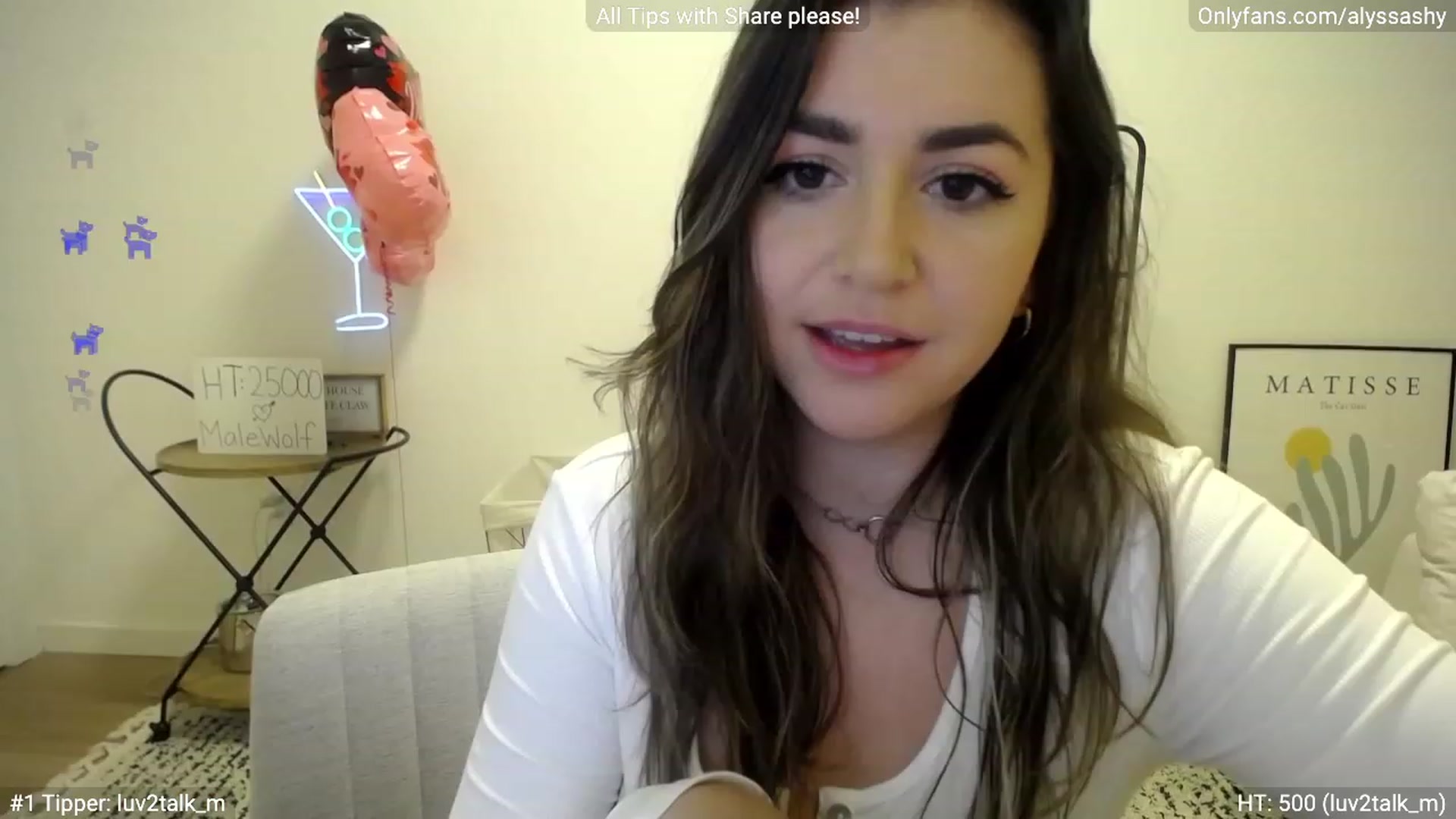 Gallery image thumbnail from AlyssaShy's myfreecams stream on, 02/18/2023, 24:08 image 10 of 20
