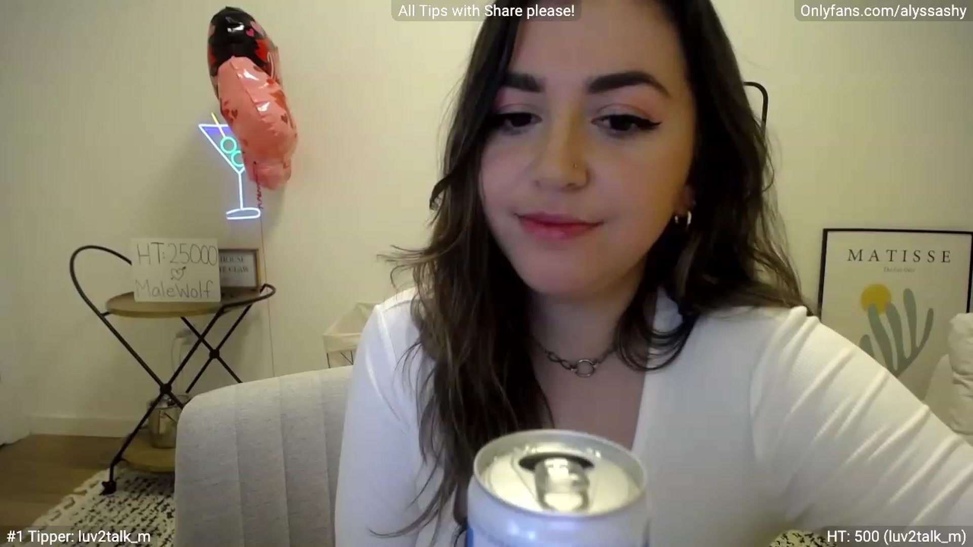 Gallery image thumbnail from AlyssaShy's myfreecams stream on, 02/18/2023, 24:08 image 11 of 20