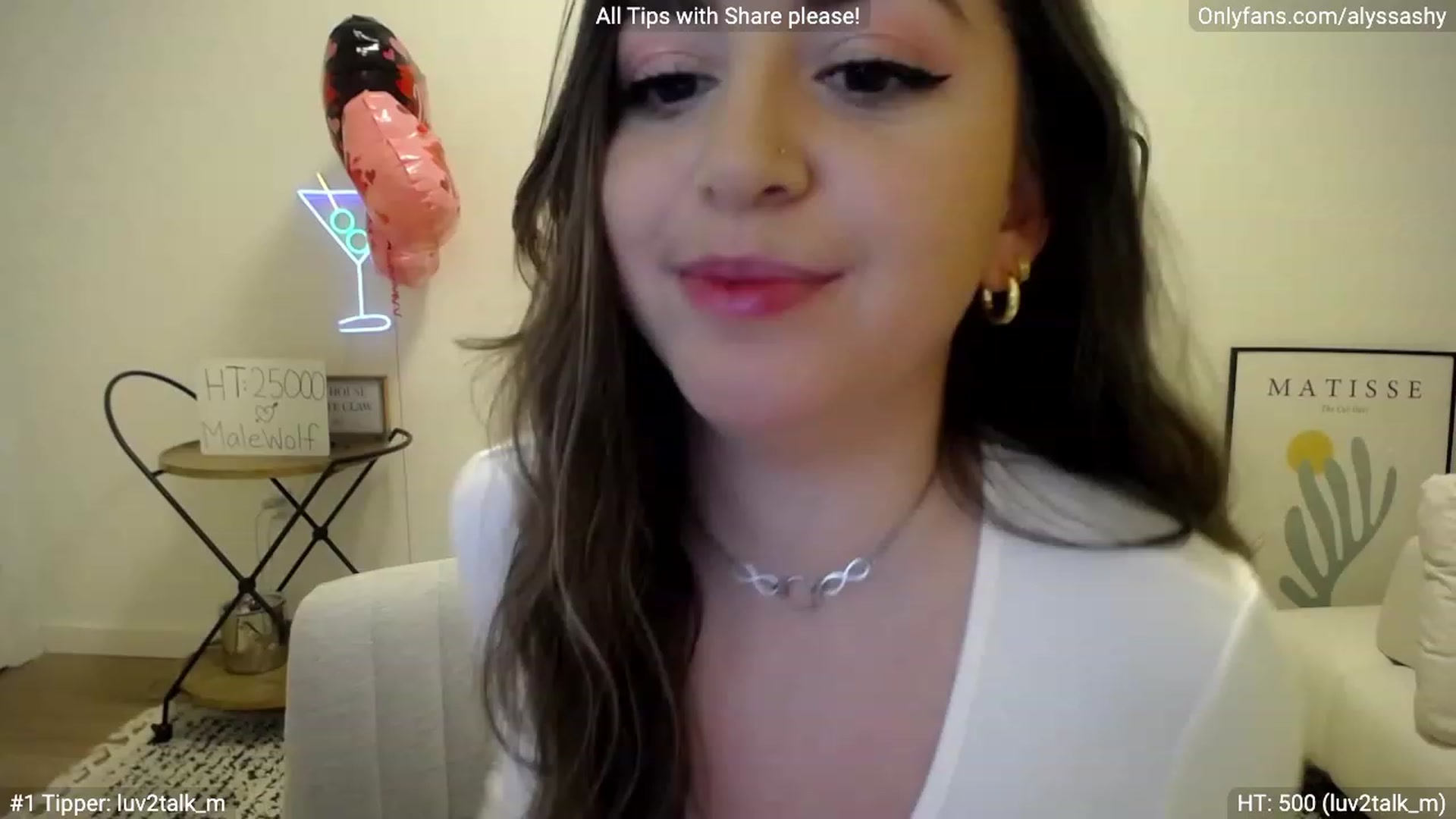 Gallery image thumbnail from AlyssaShy's myfreecams stream on, 02/18/2023, 24:08 image 8 of 20