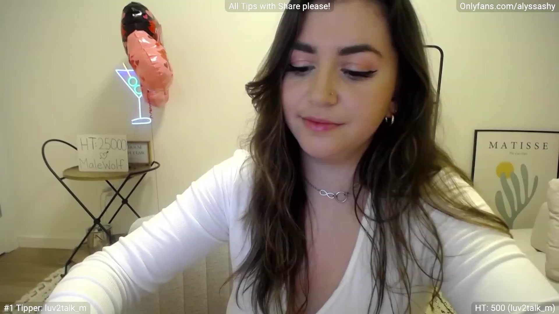 Gallery image thumbnail from AlyssaShy's myfreecams stream on, 02/18/2023, 24:08 image 20 of 20