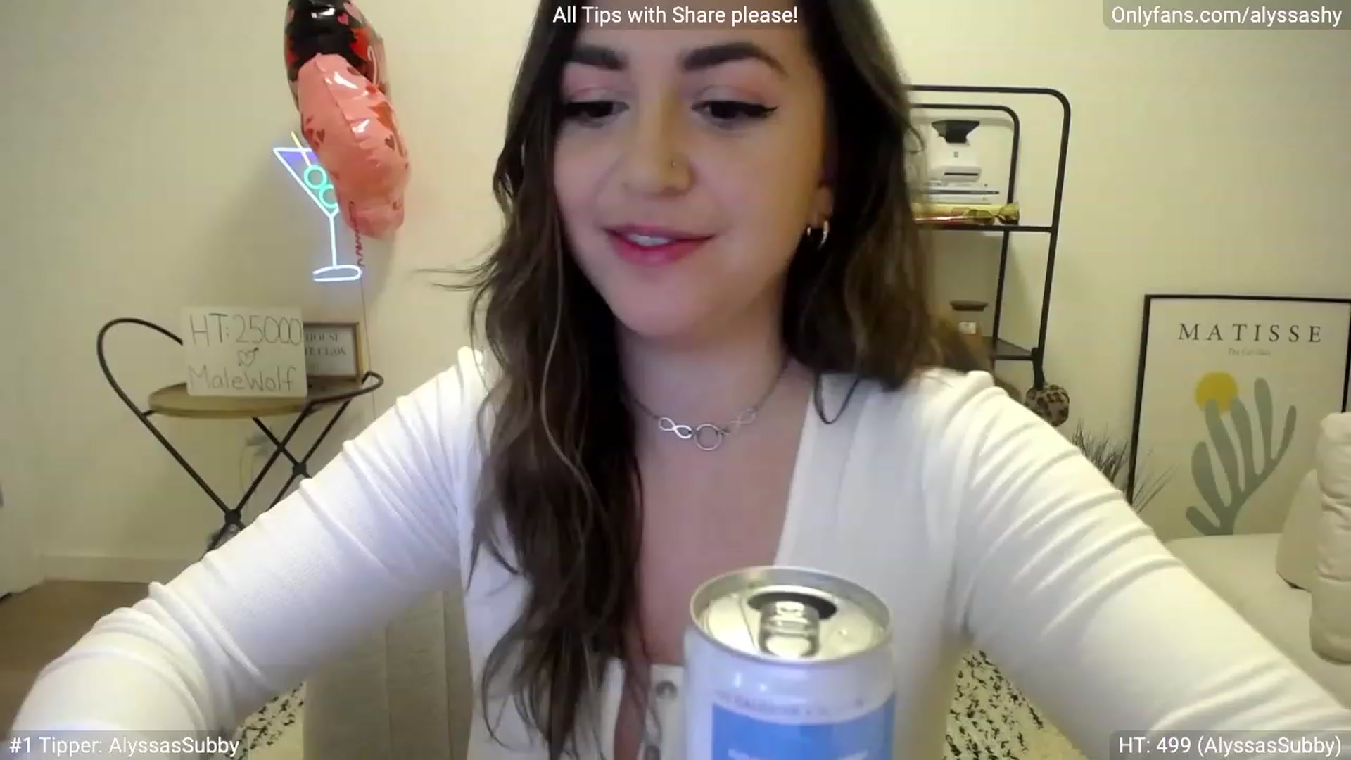 Gallery image thumbnail from AlyssaShy's myfreecams stream on, 02/18/2023, 24:08 image 3 of 20
