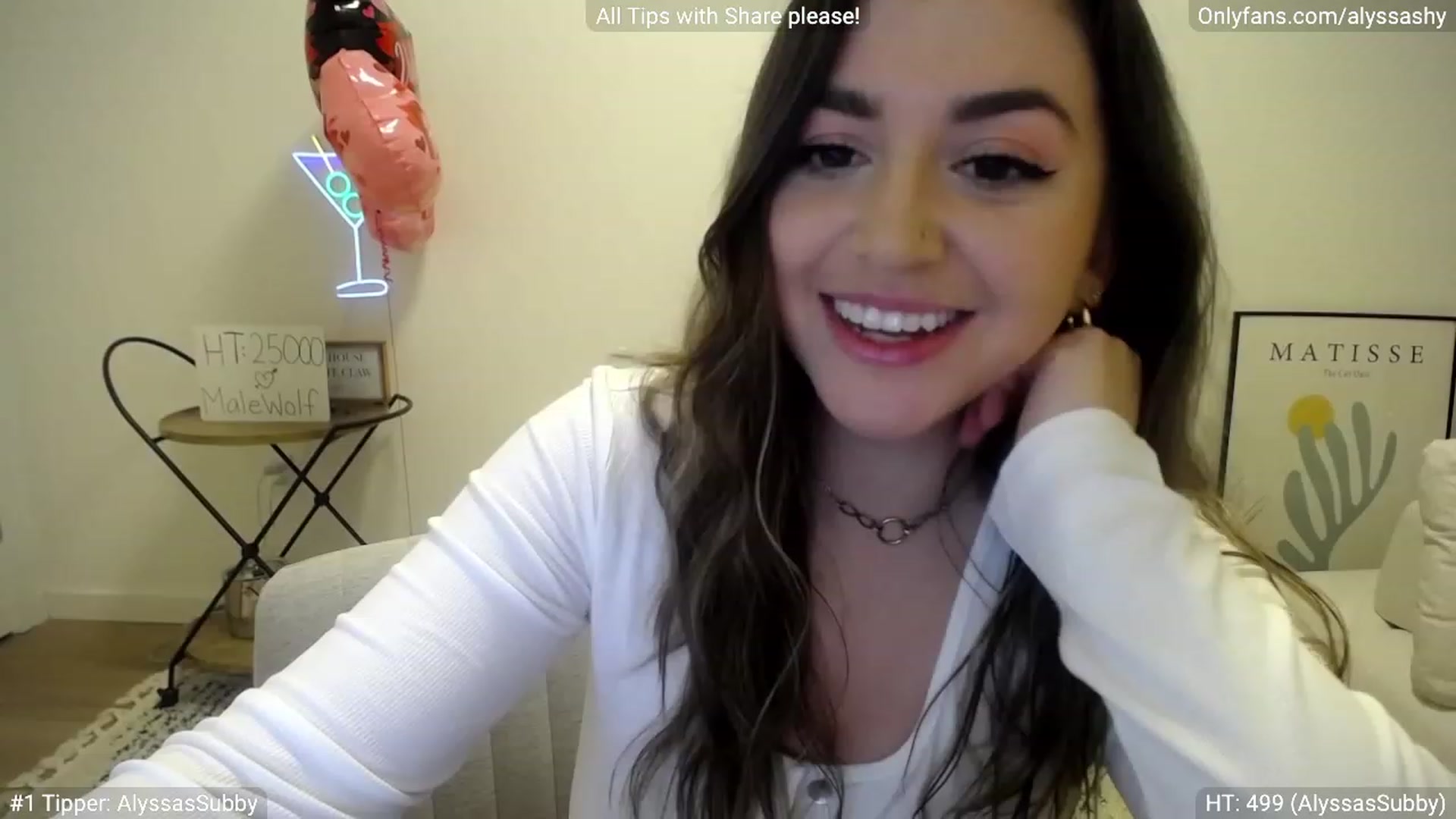 Gallery image thumbnail from AlyssaShy's myfreecams stream on, 02/18/2023, 24:08 image 4 of 20