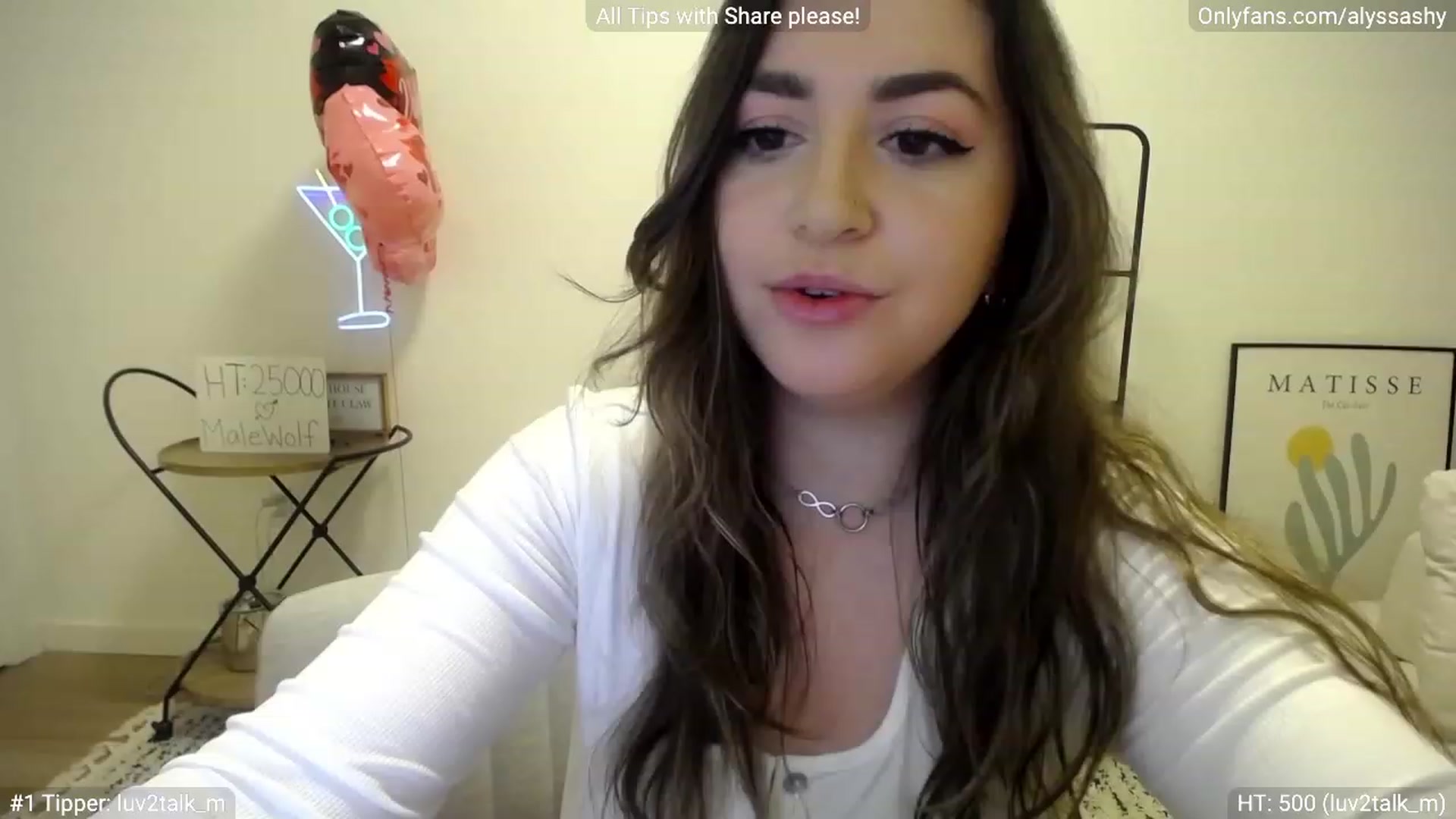 Gallery image thumbnail from AlyssaShy's myfreecams stream on, 02/18/2023, 24:08 image 6 of 20