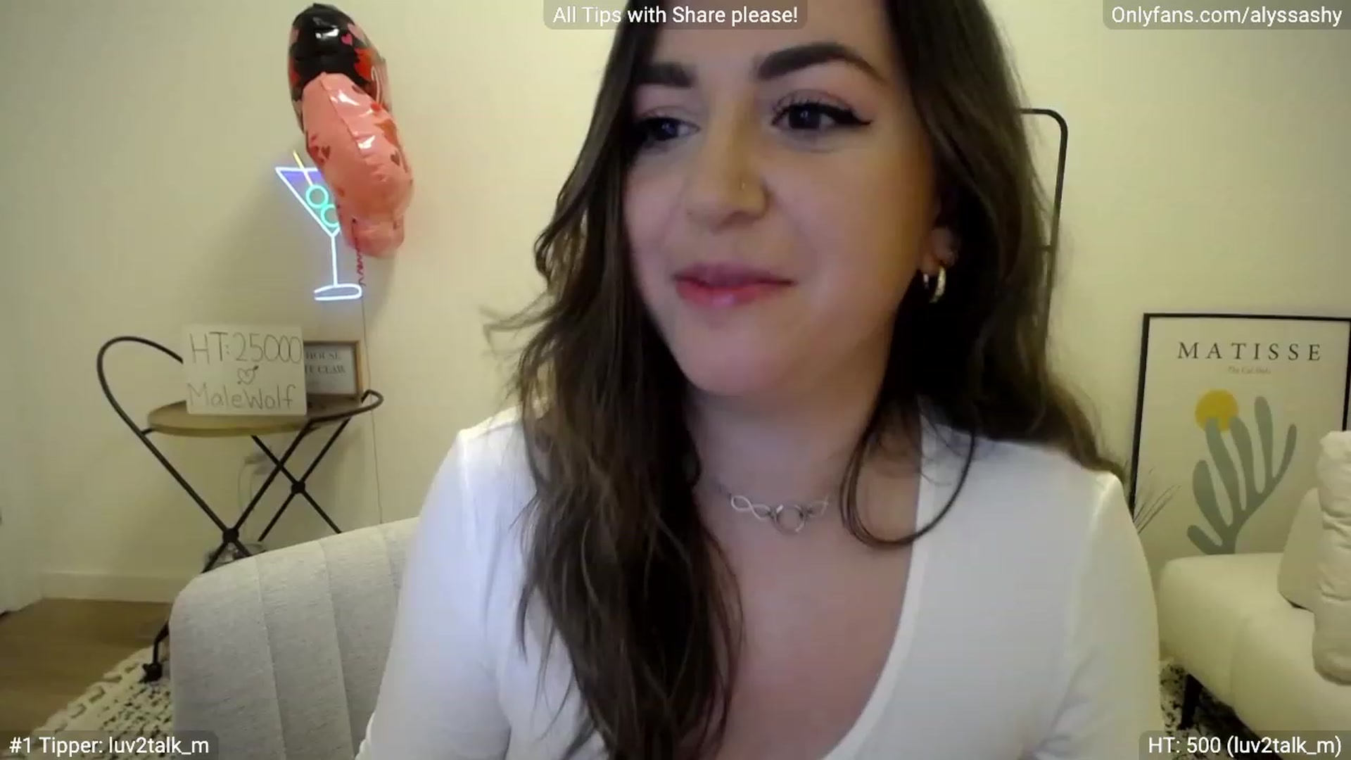 Gallery image thumbnail from AlyssaShy's myfreecams stream on, 02/18/2023, 24:08 image 12 of 20
