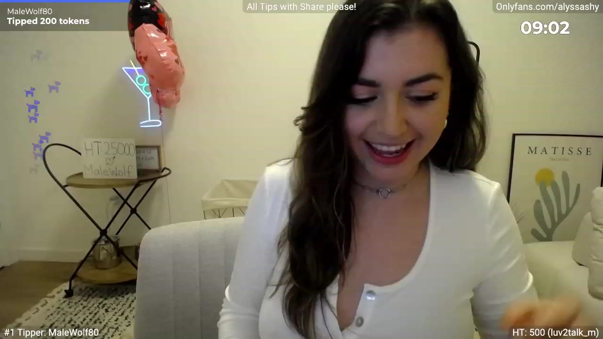 Gallery image thumbnail from AlyssaShy's myfreecams stream on, 02/18/2023, 01:42 image 5 of 20