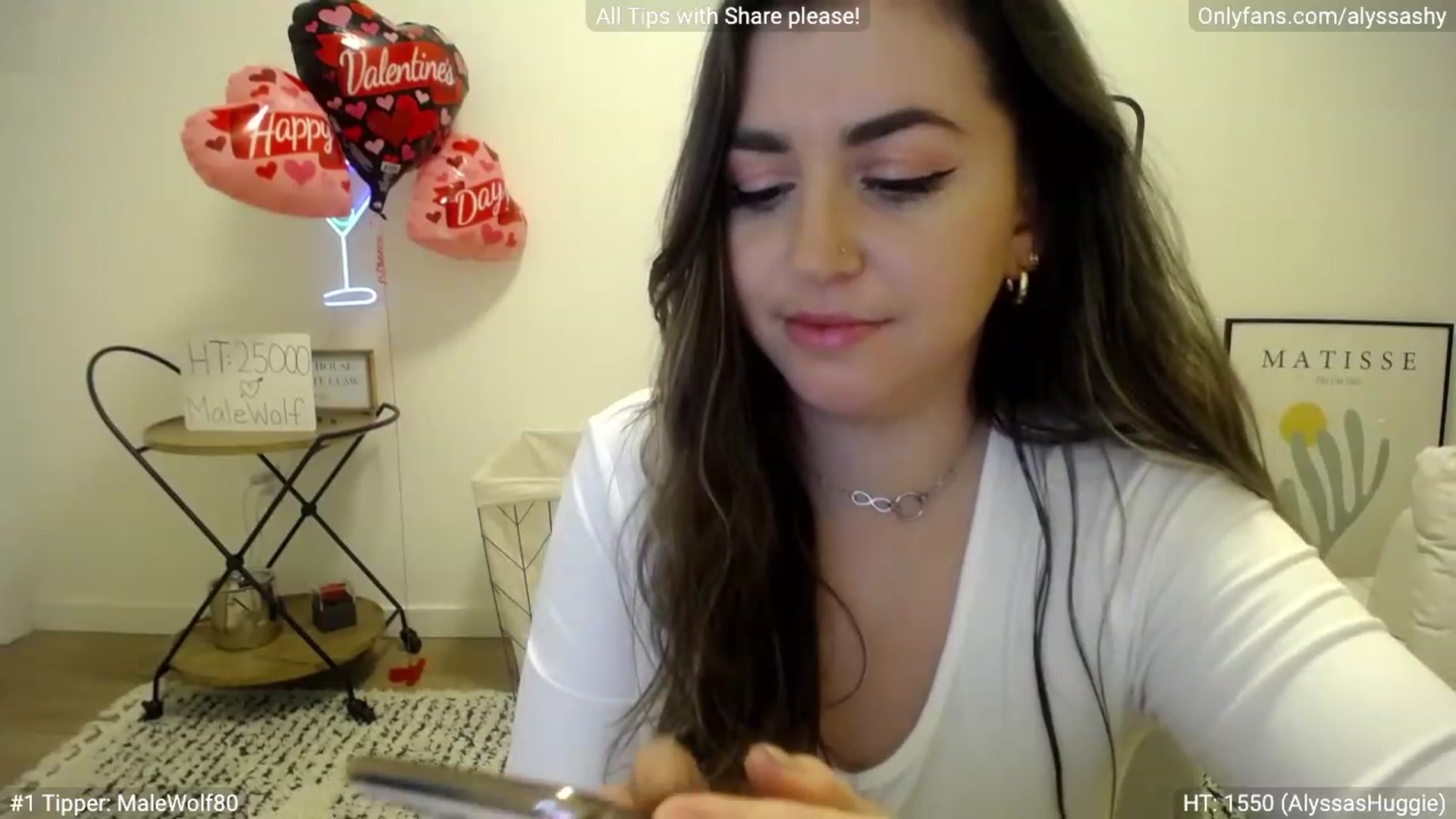 Gallery image thumbnail from AlyssaShy's myfreecams stream on, 02/18/2023, 03:46 image 12 of 20