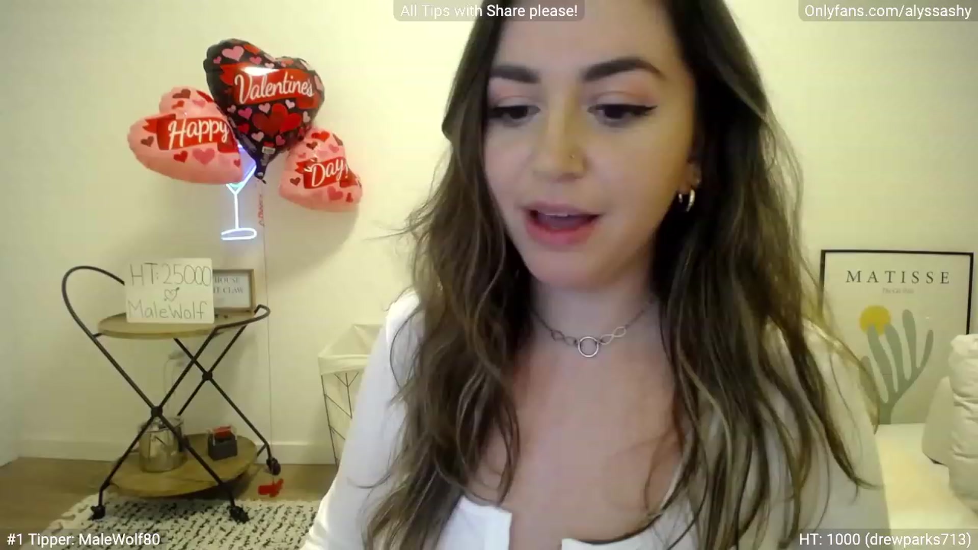 Gallery image thumbnail from AlyssaShy's myfreecams stream on, 02/18/2023, 03:46 image 1 of 20