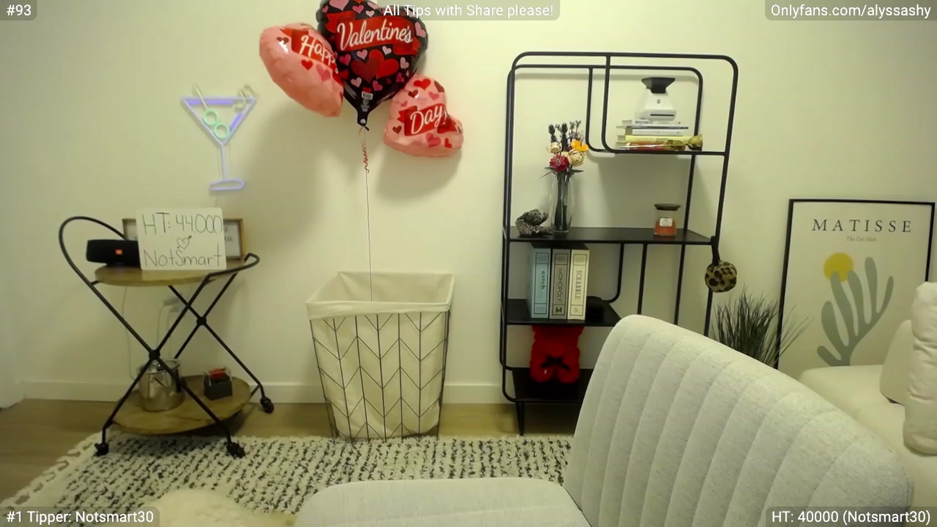 Gallery image thumbnail from AlyssaShy's myfreecams stream on, 02/19/2023, 03:32 image 4 of 20