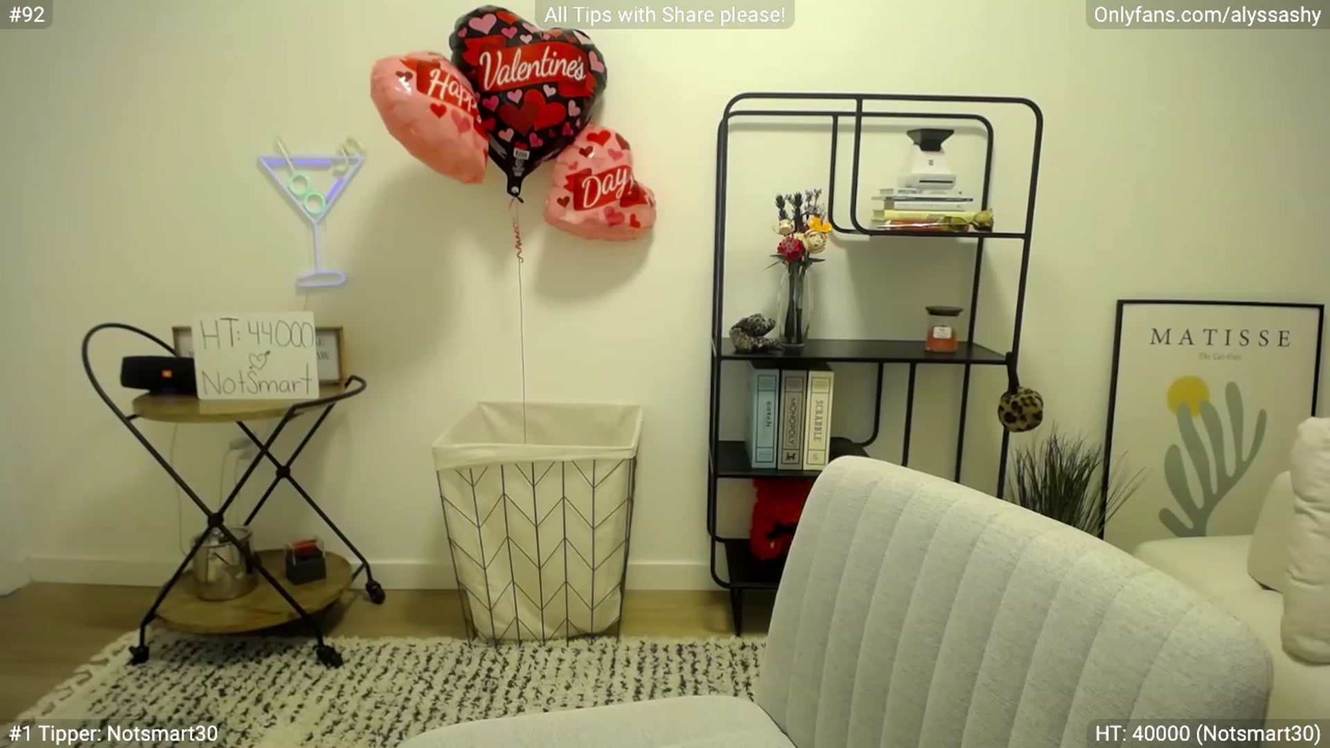 Gallery image thumbnail from AlyssaShy's myfreecams stream on, 02/19/2023, 03:32 image 8 of 20