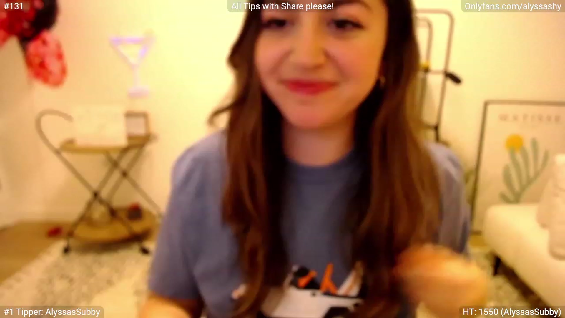 Gallery image thumbnail from AlyssaShy's myfreecams stream on, 02/25/2023, 02:18 image 15 of 20