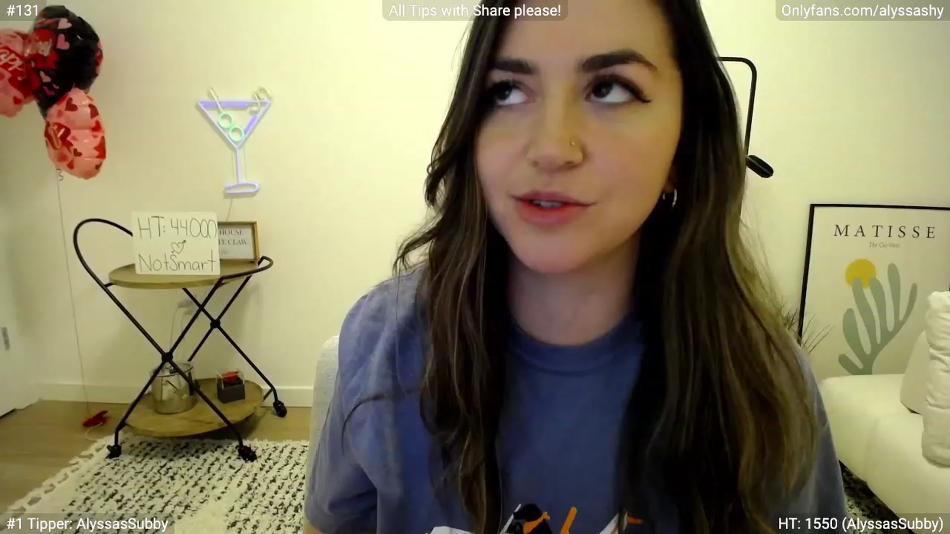 Gallery image thumbnail from AlyssaShy's myfreecams stream on, 02/25/2023, 02:18 image 12 of 20