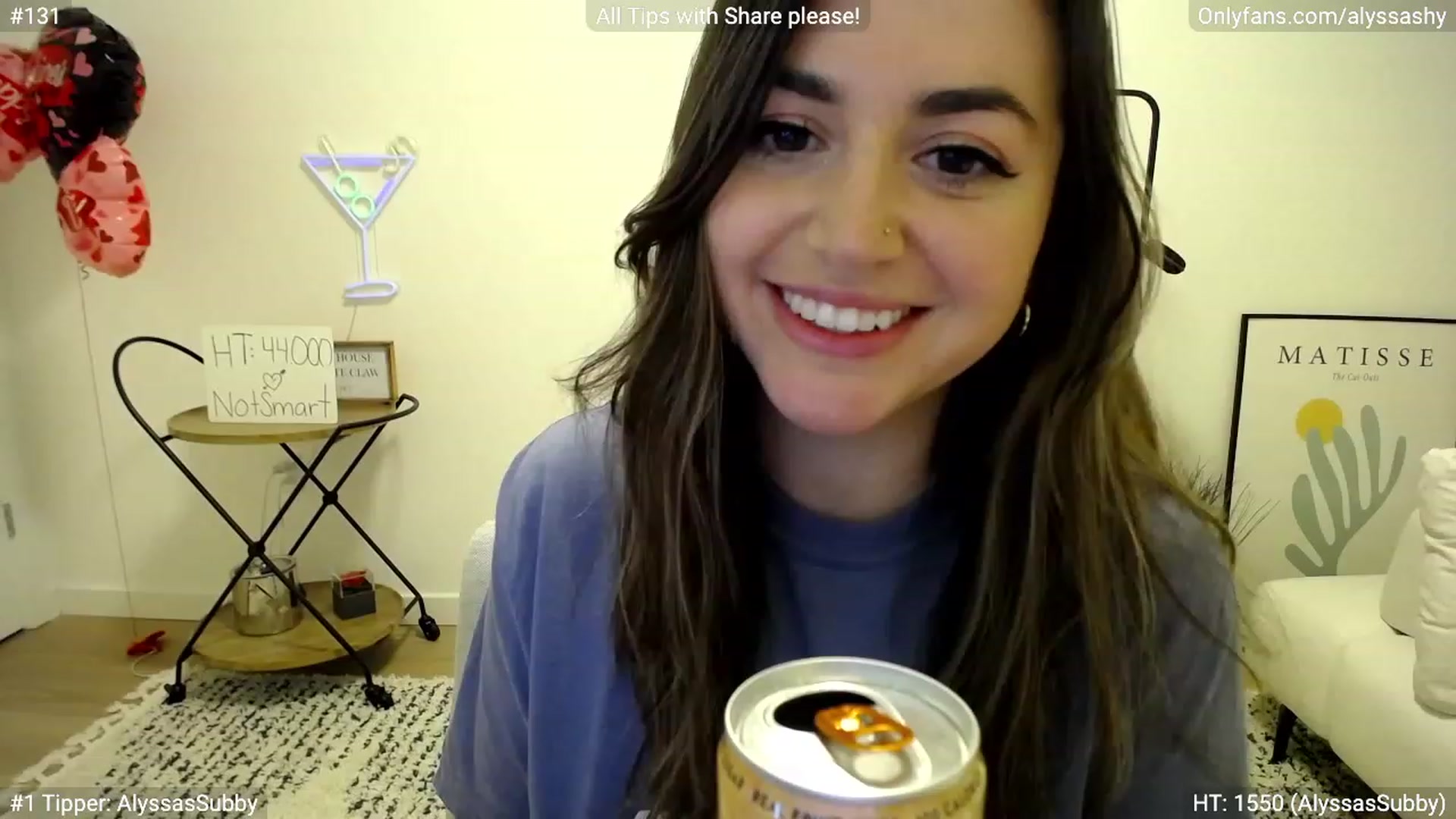 Gallery image thumbnail from AlyssaShy's myfreecams stream on, 02/25/2023, 02:18 image 5 of 20