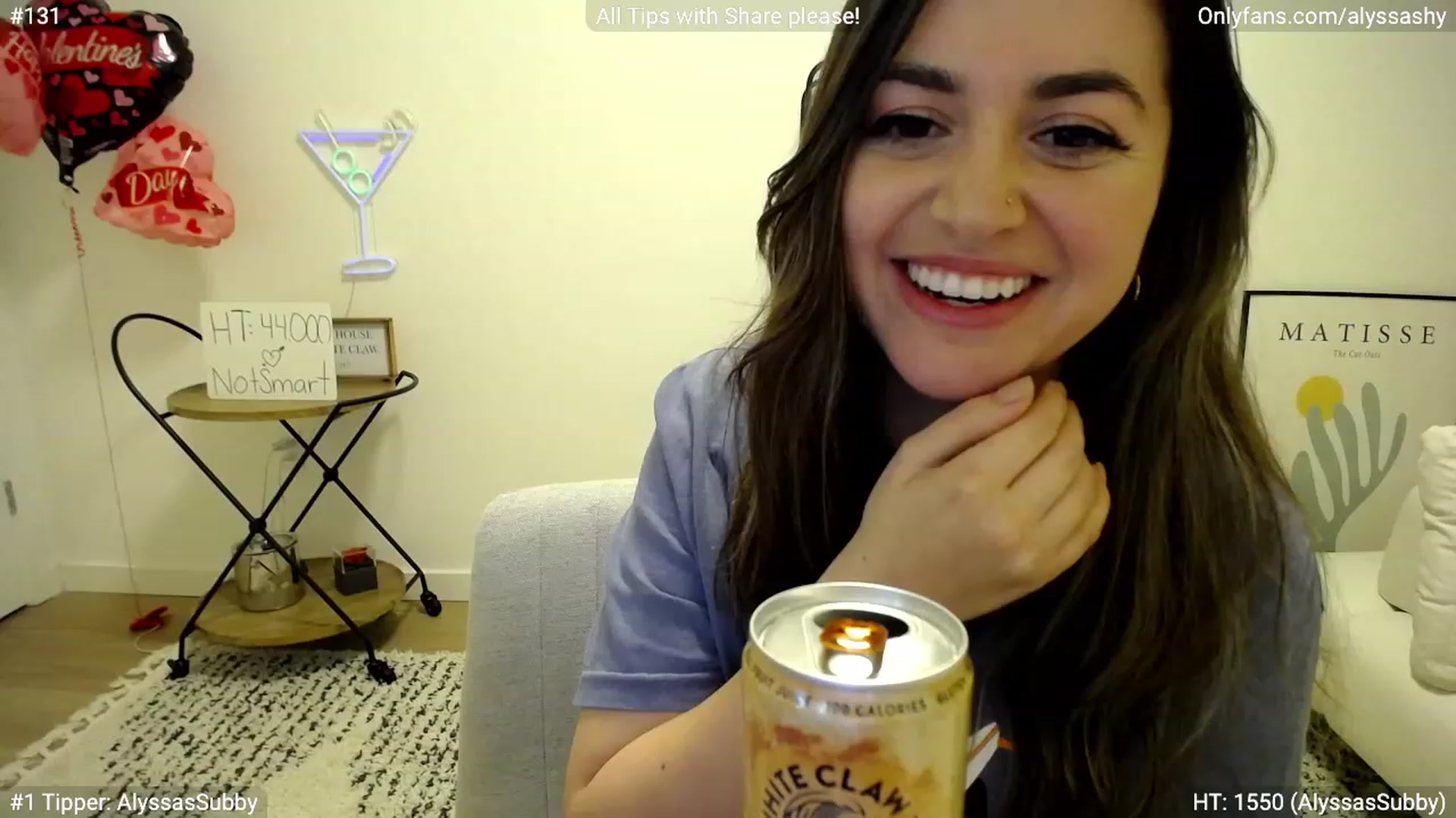 Gallery image thumbnail from AlyssaShy's myfreecams stream on, 02/25/2023, 02:18 image 19 of 20