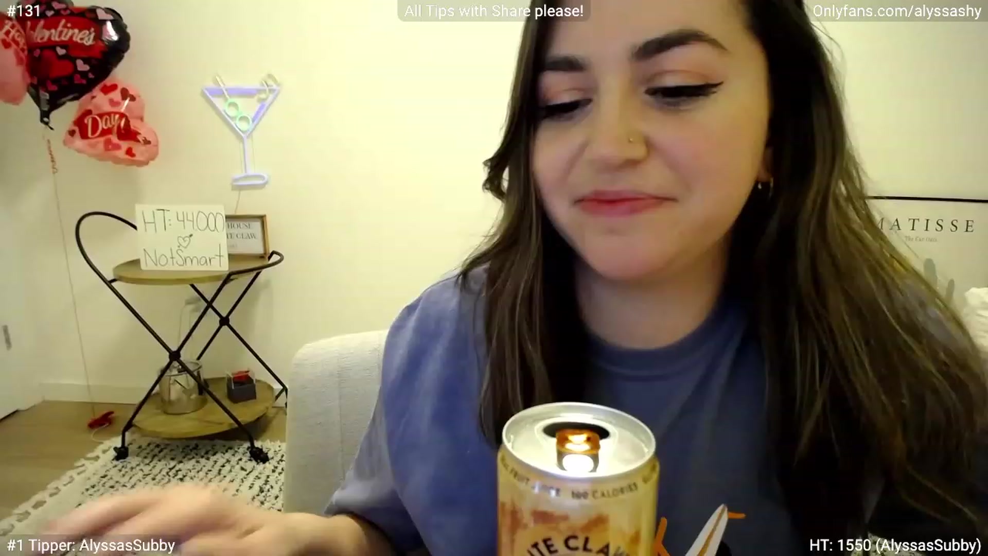 Gallery image thumbnail from AlyssaShy's myfreecams stream on, 02/25/2023, 02:18 image 17 of 20