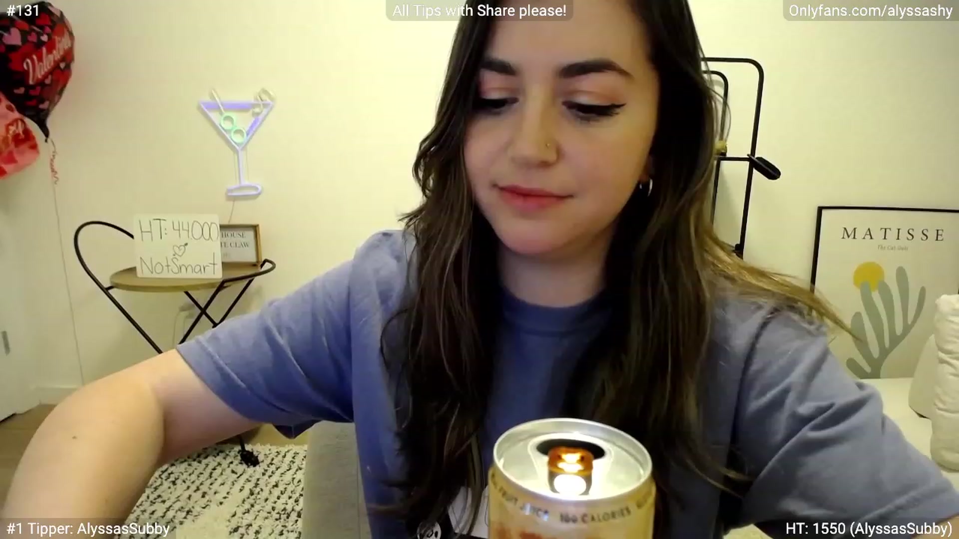 Gallery image thumbnail from AlyssaShy's myfreecams stream on, 02/25/2023, 02:18 image 9 of 20