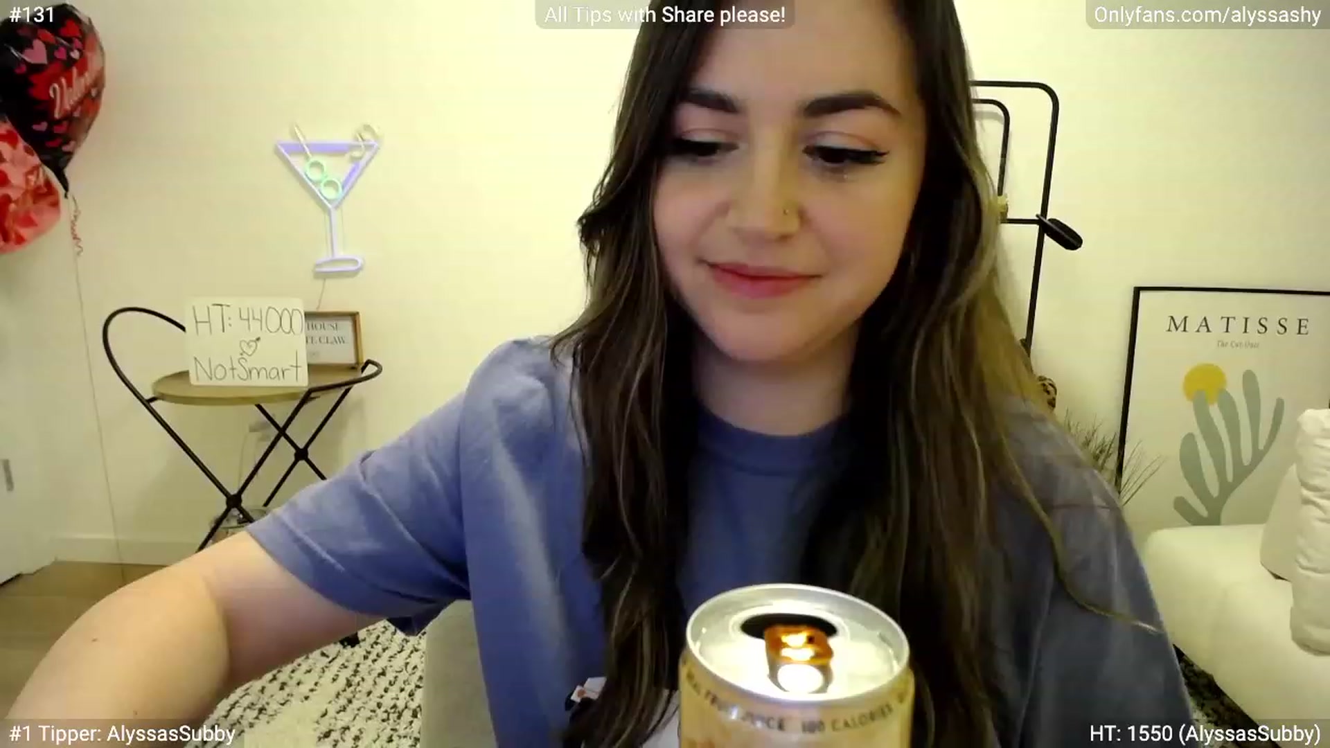 Gallery image thumbnail from AlyssaShy's myfreecams stream on, 02/25/2023, 02:18 image 7 of 20