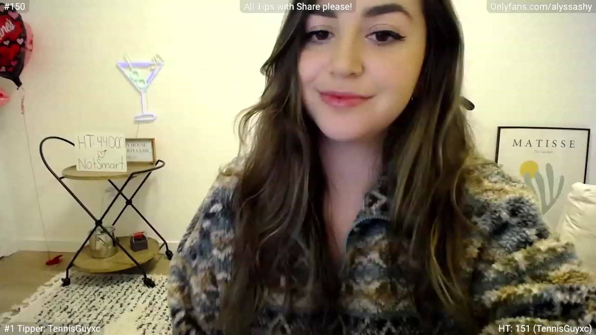 Gallery image thumbnail from AlyssaShy's myfreecams stream on, 02/27/2023, 22:00 image 13 of 20