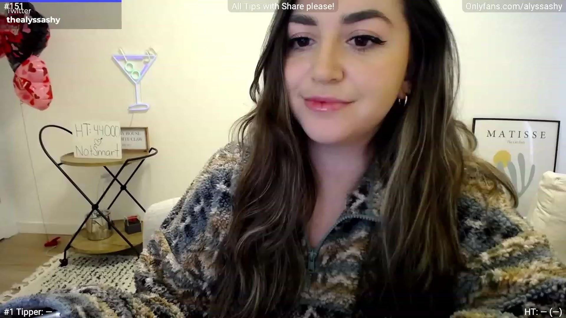 Gallery image thumbnail from AlyssaShy's myfreecams stream on, 02/27/2023, 22:00 image 1 of 20