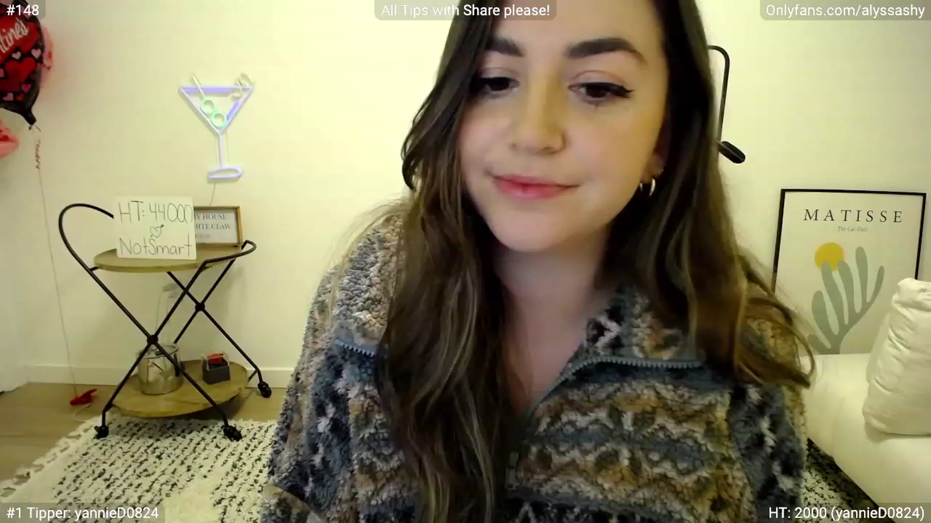 Gallery image thumbnail from AlyssaShy's myfreecams stream on, 02/27/2023, 23:48 image 17 of 20
