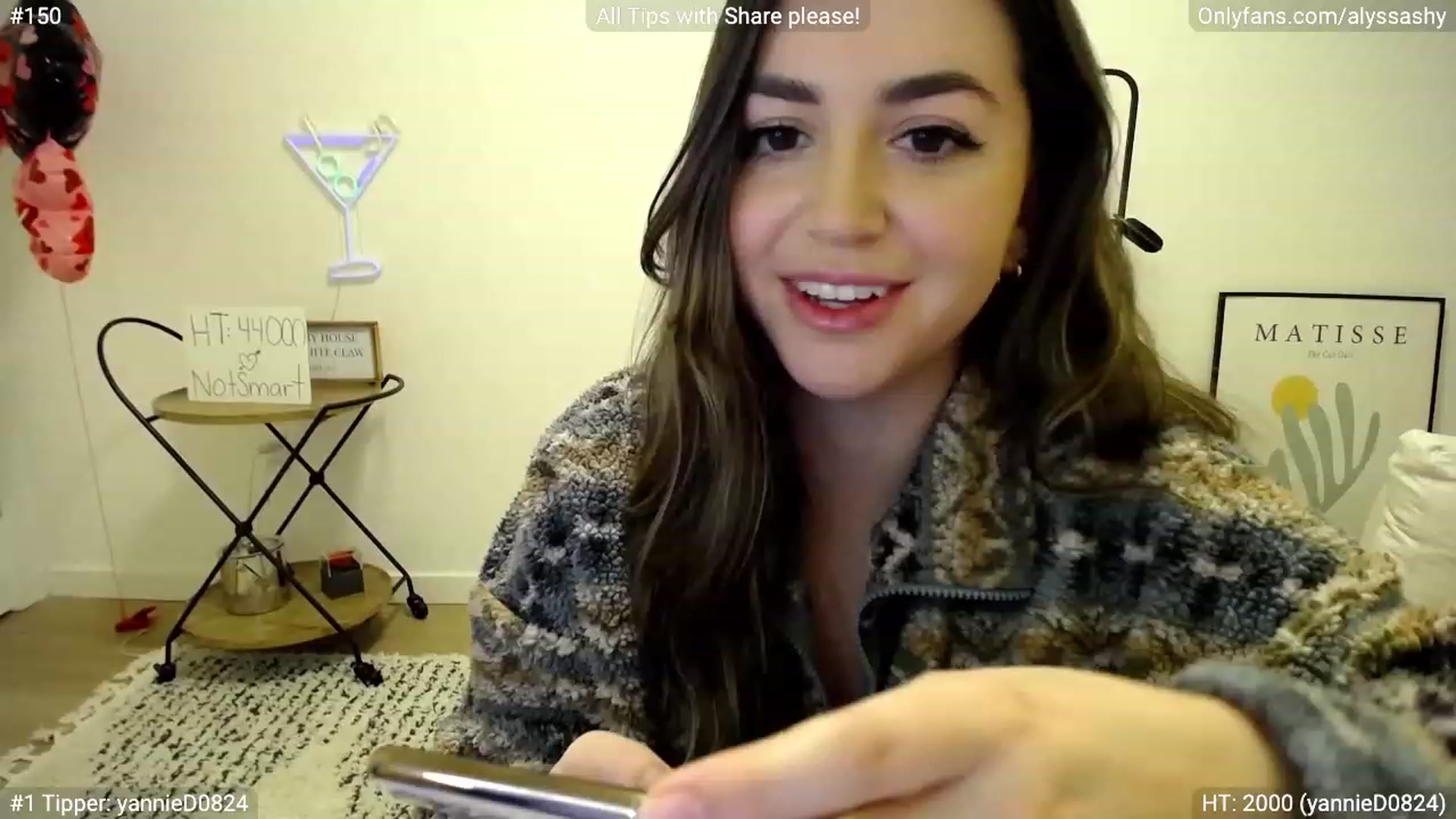 Gallery image thumbnail from AlyssaShy's myfreecams stream on, 02/27/2023, 23:48 image 4 of 20