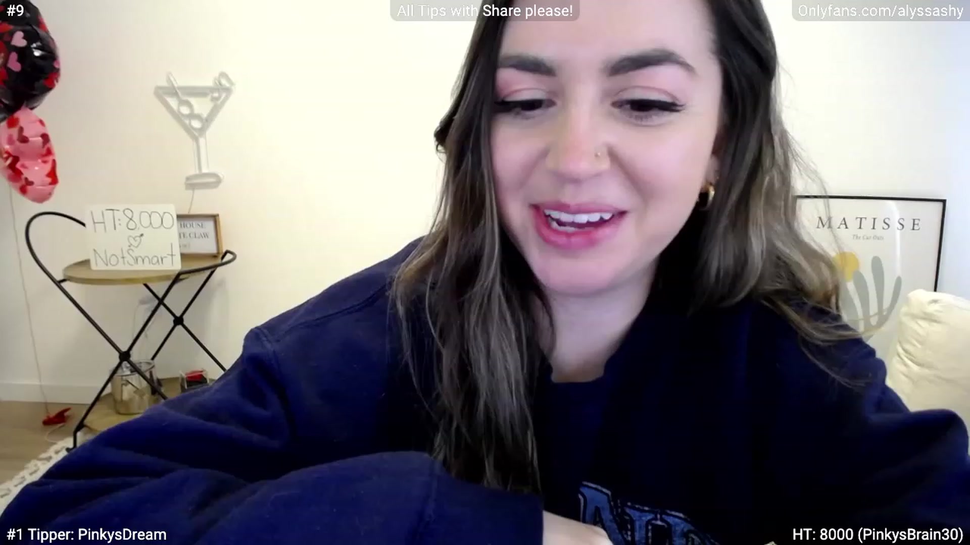 Gallery image thumbnail from AlyssaShy's myfreecams stream on, 03/01/2023, 22:07 image 4 of 20