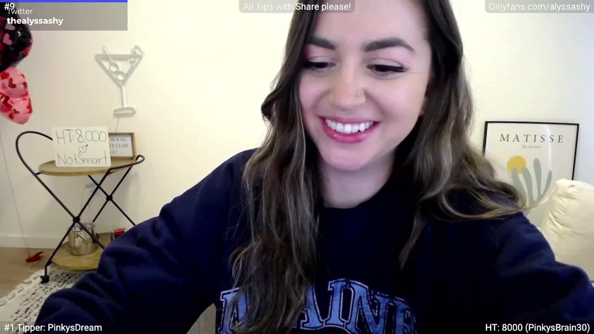Gallery image thumbnail from AlyssaShy's myfreecams stream on, 03/01/2023, 22:07 image 5 of 20