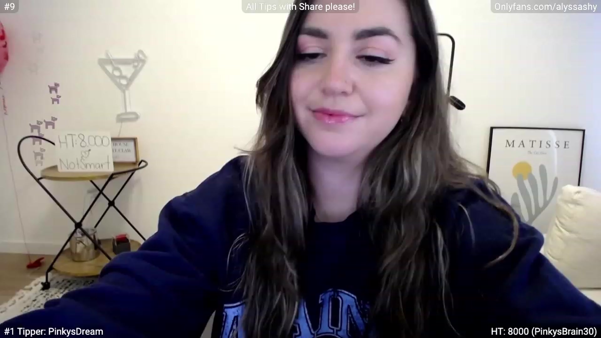 Gallery image thumbnail from AlyssaShy's myfreecams stream on, 03/01/2023, 22:07 image 1 of 20