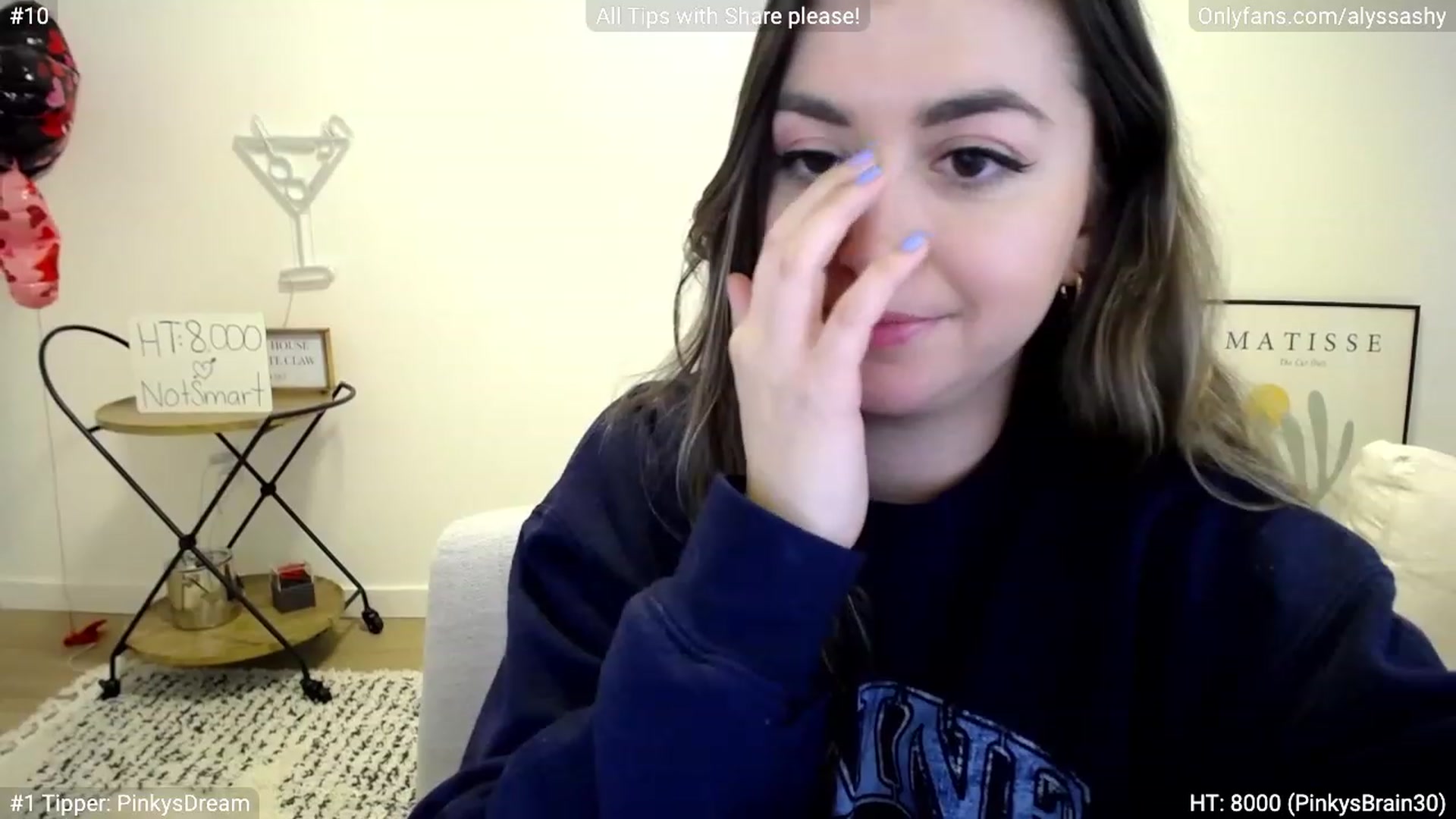 Gallery image thumbnail from AlyssaShy's myfreecams stream on, 03/01/2023, 22:07 image 15 of 20