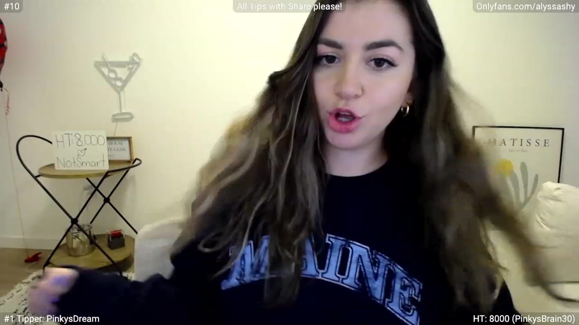 Gallery image thumbnail from AlyssaShy's myfreecams stream on, 03/01/2023, 22:07 image 13 of 20